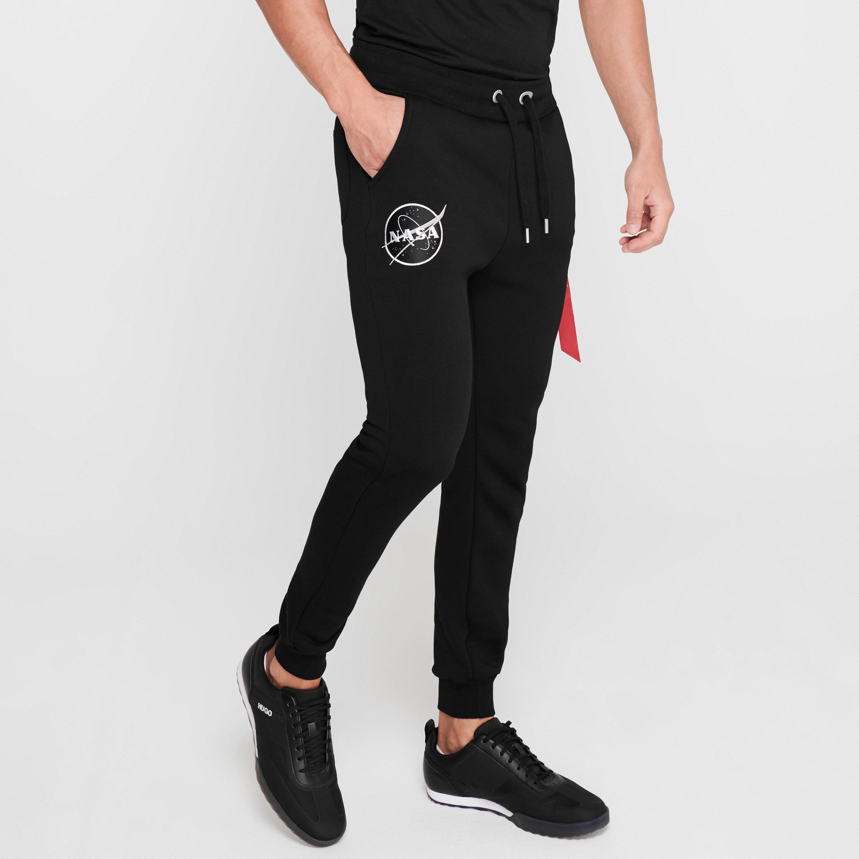 Black 03 - Alpha Industries - NASA Cargo Sweat Jogger - 3