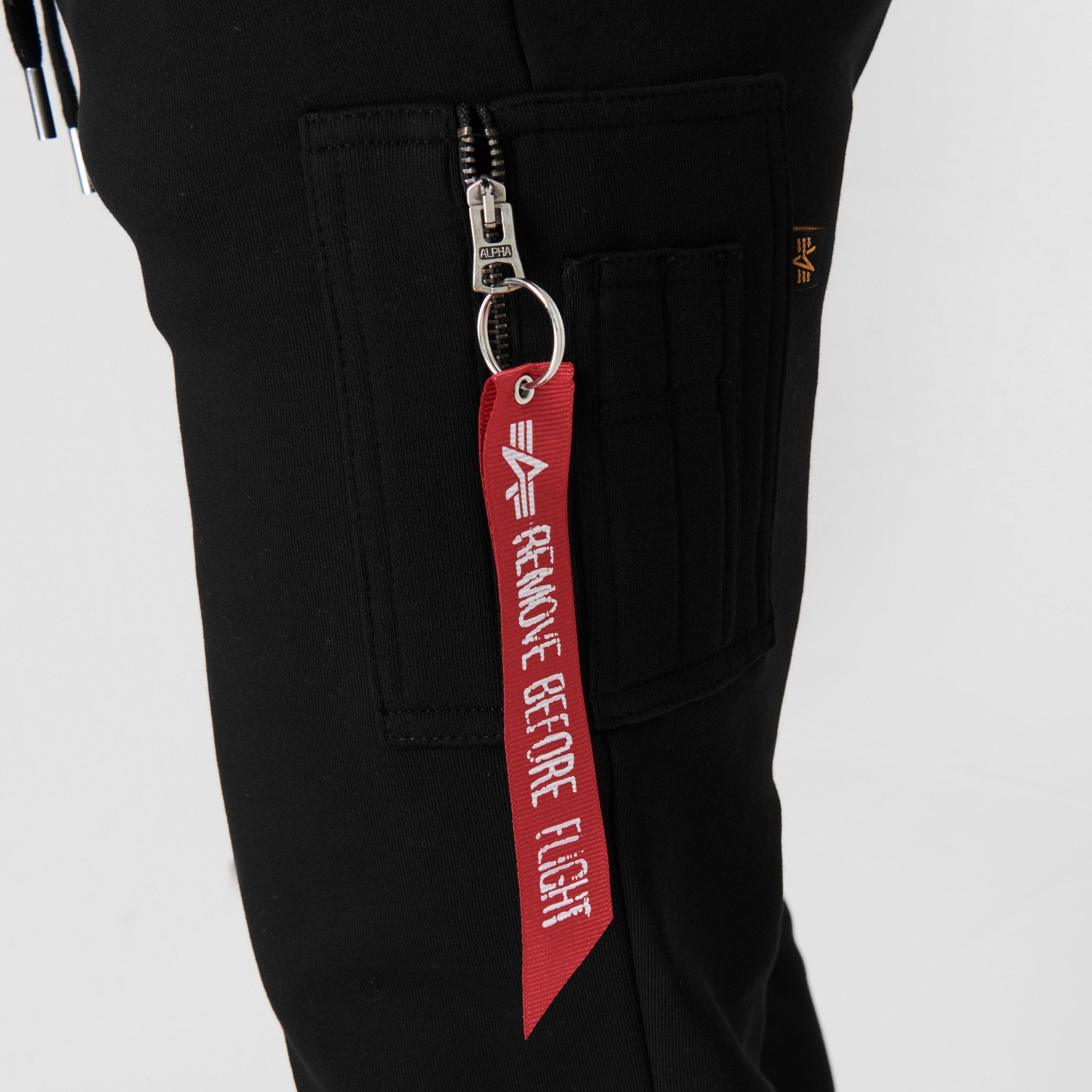 Black 03 - Alpha Industries - NASA Cargo Sweat Jogger - 6