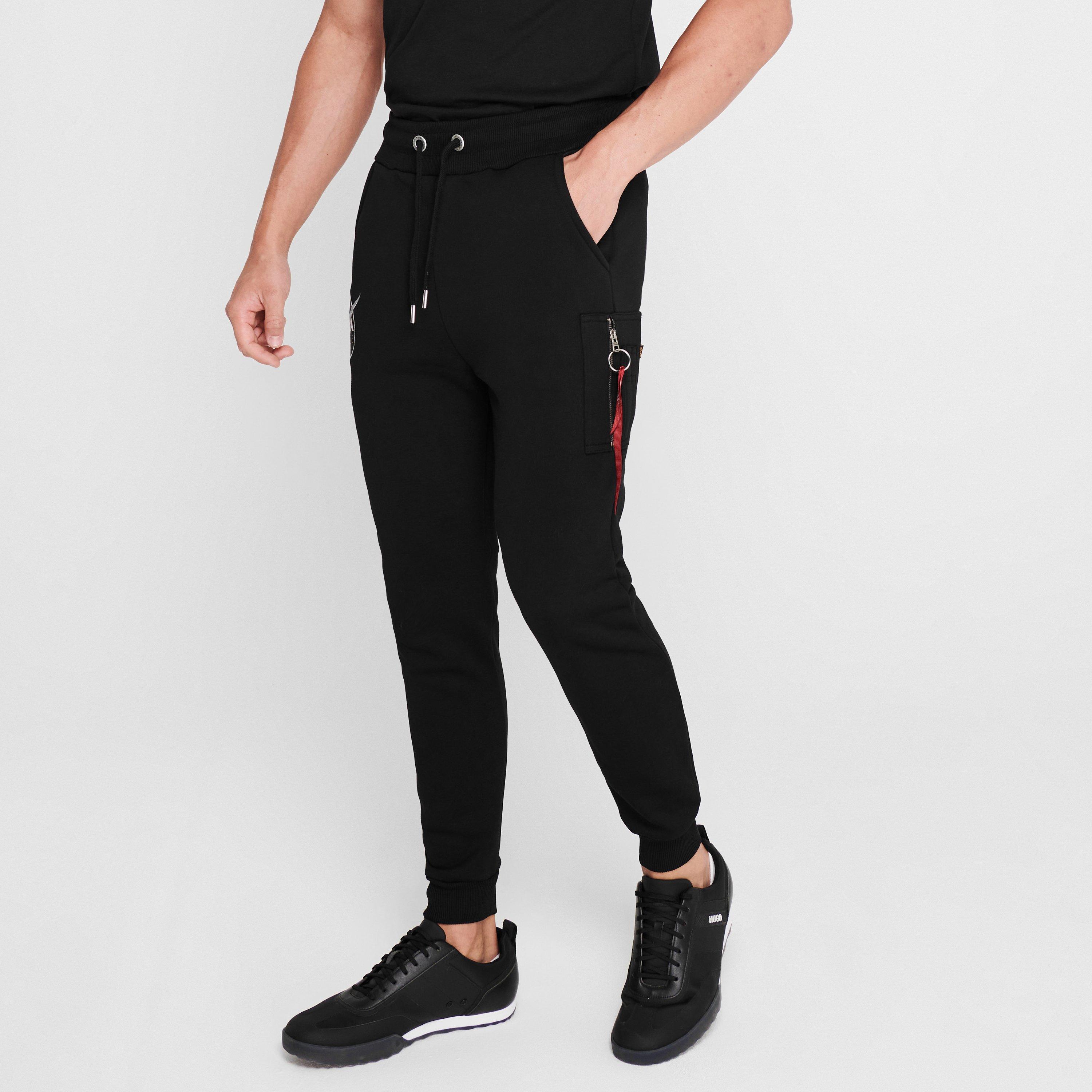 Black 03 - Alpha Industries - NASA Cargo Sweat Jogger - 7