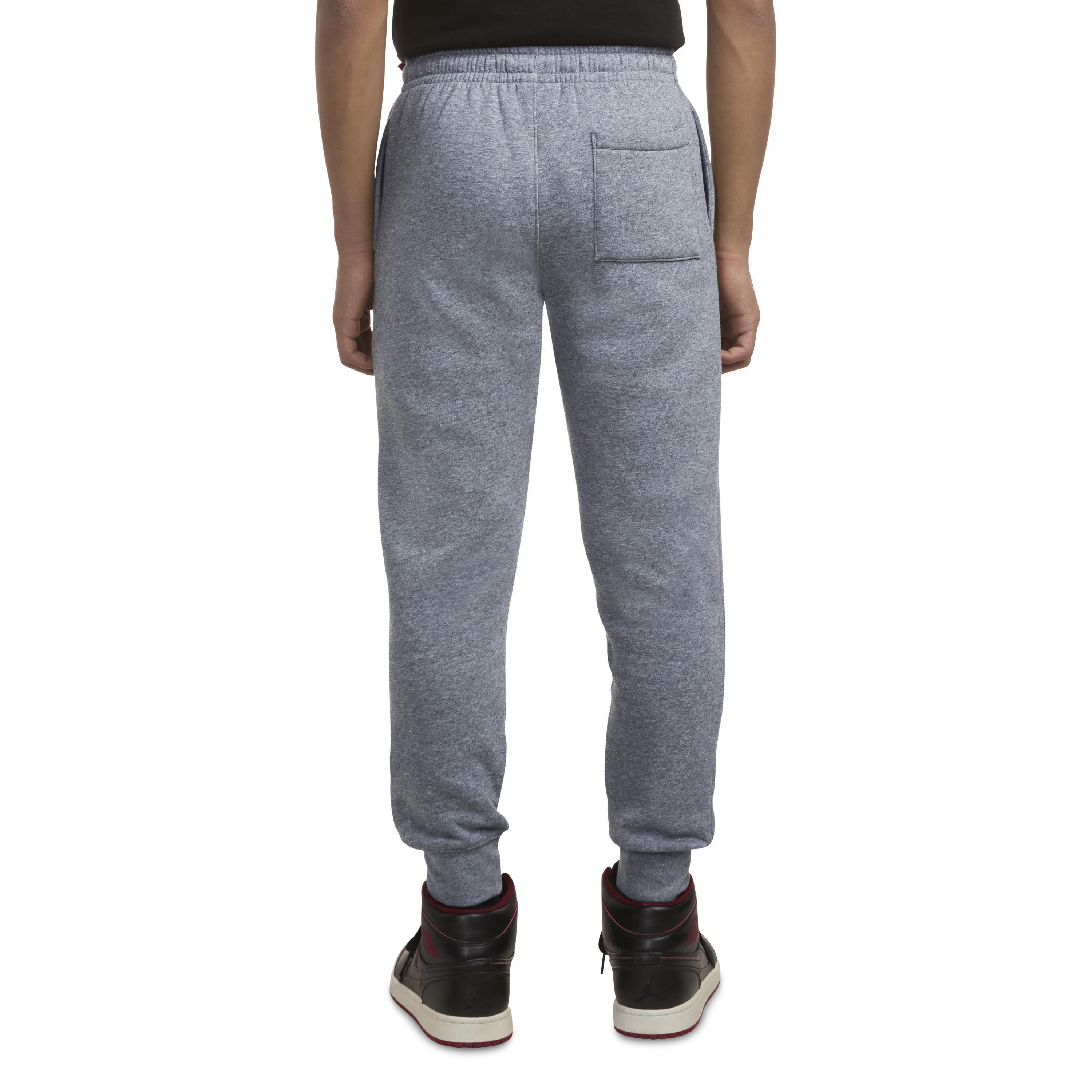 Grijs Heather - Air Jordan - JM Fleece Pants Junior Boys - 3