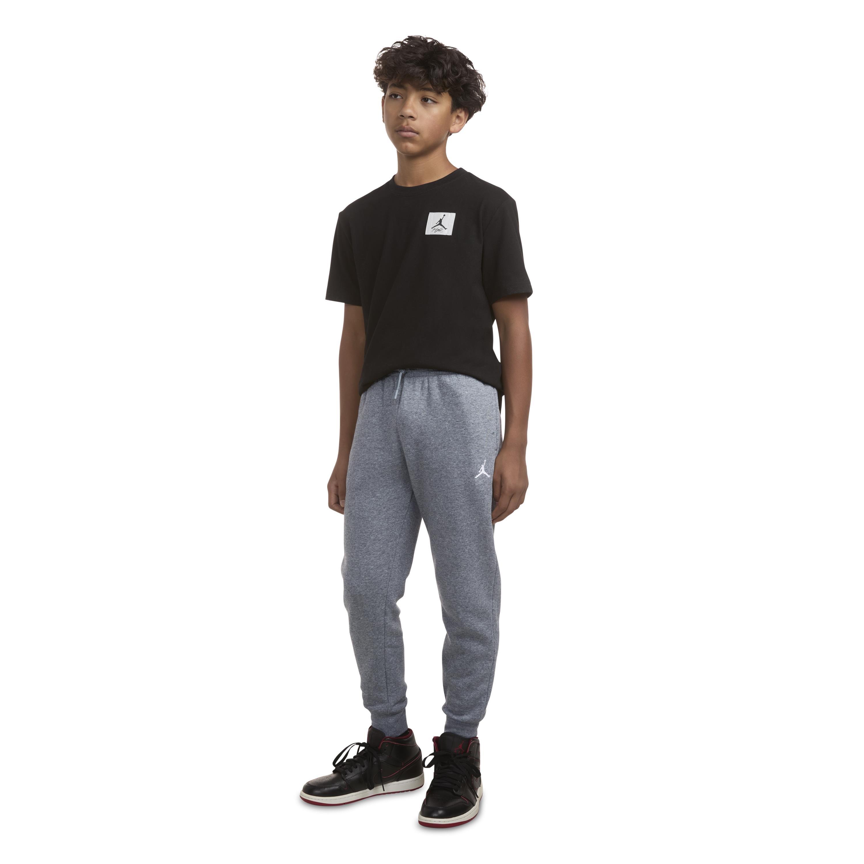 Grijs Heather - Air Jordan - JM Fleece Pants Junior Boys - 5