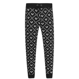 True Religion Allover Logo Joggers