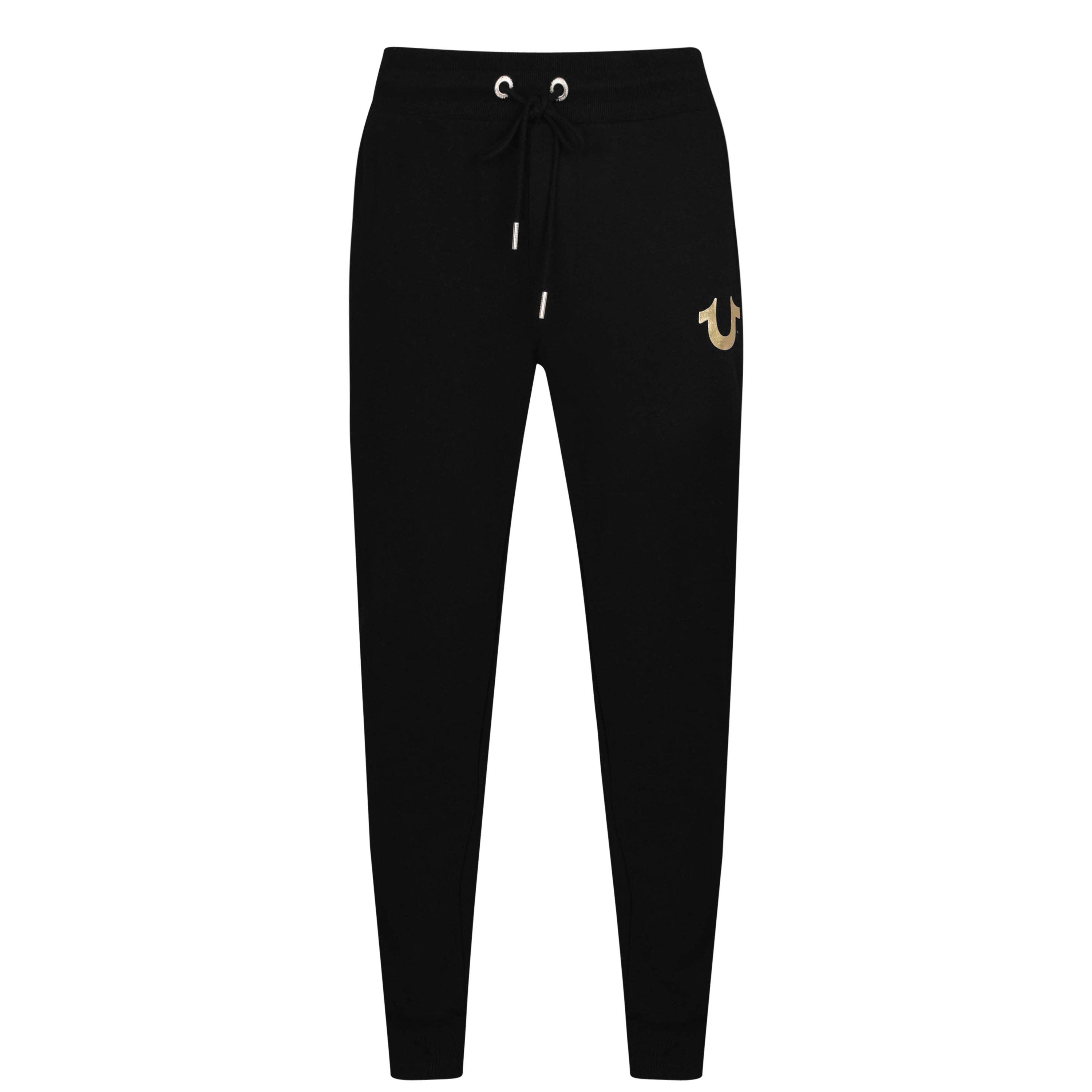 Black - True Religion - Buddha Jogging Pants - 1