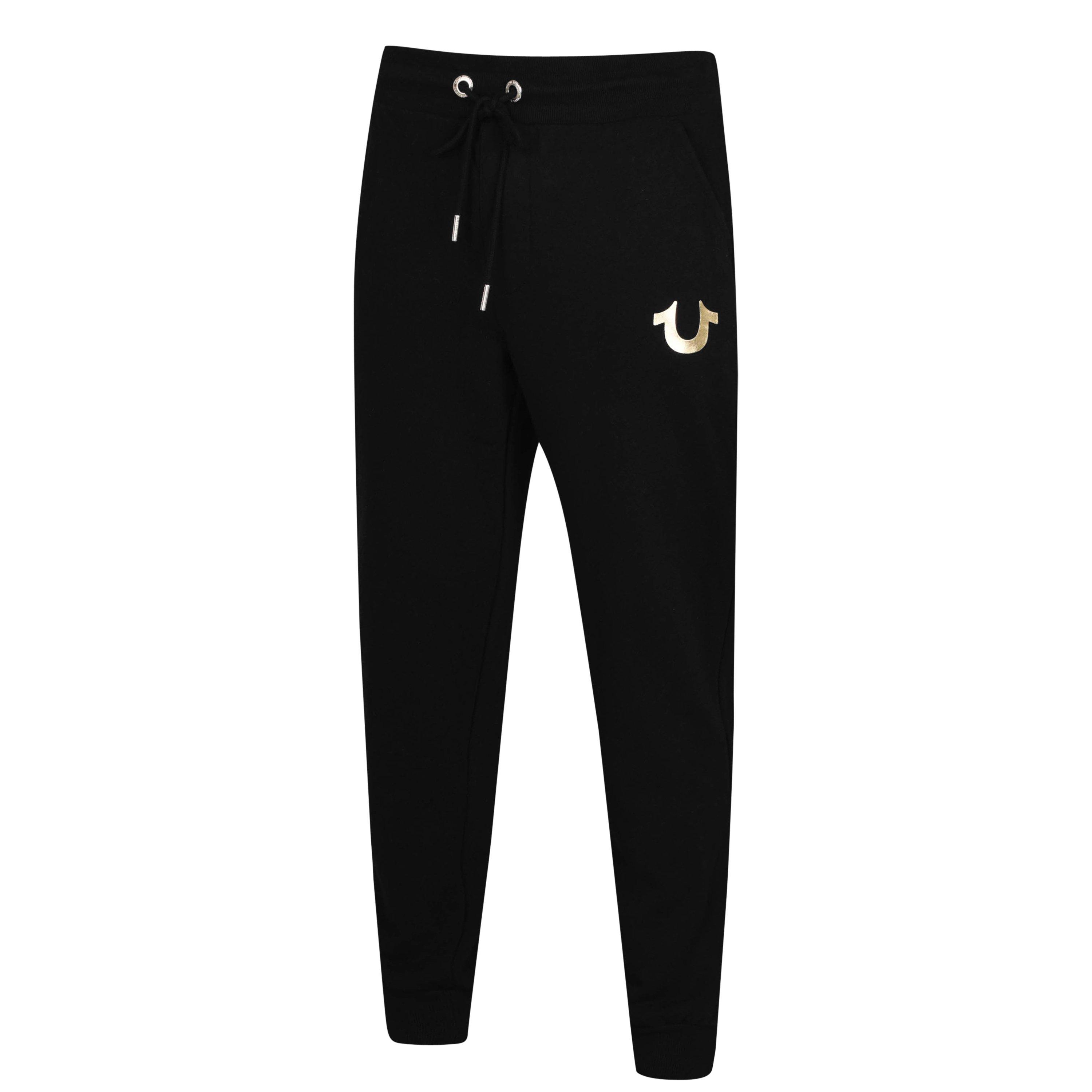 Black - True Religion - Buddha Jogging Pants - 7