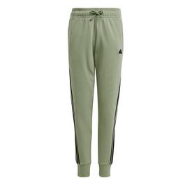 adidas Future Icons 3-Stripes Cotton Tracksuit Bottoms Juniors