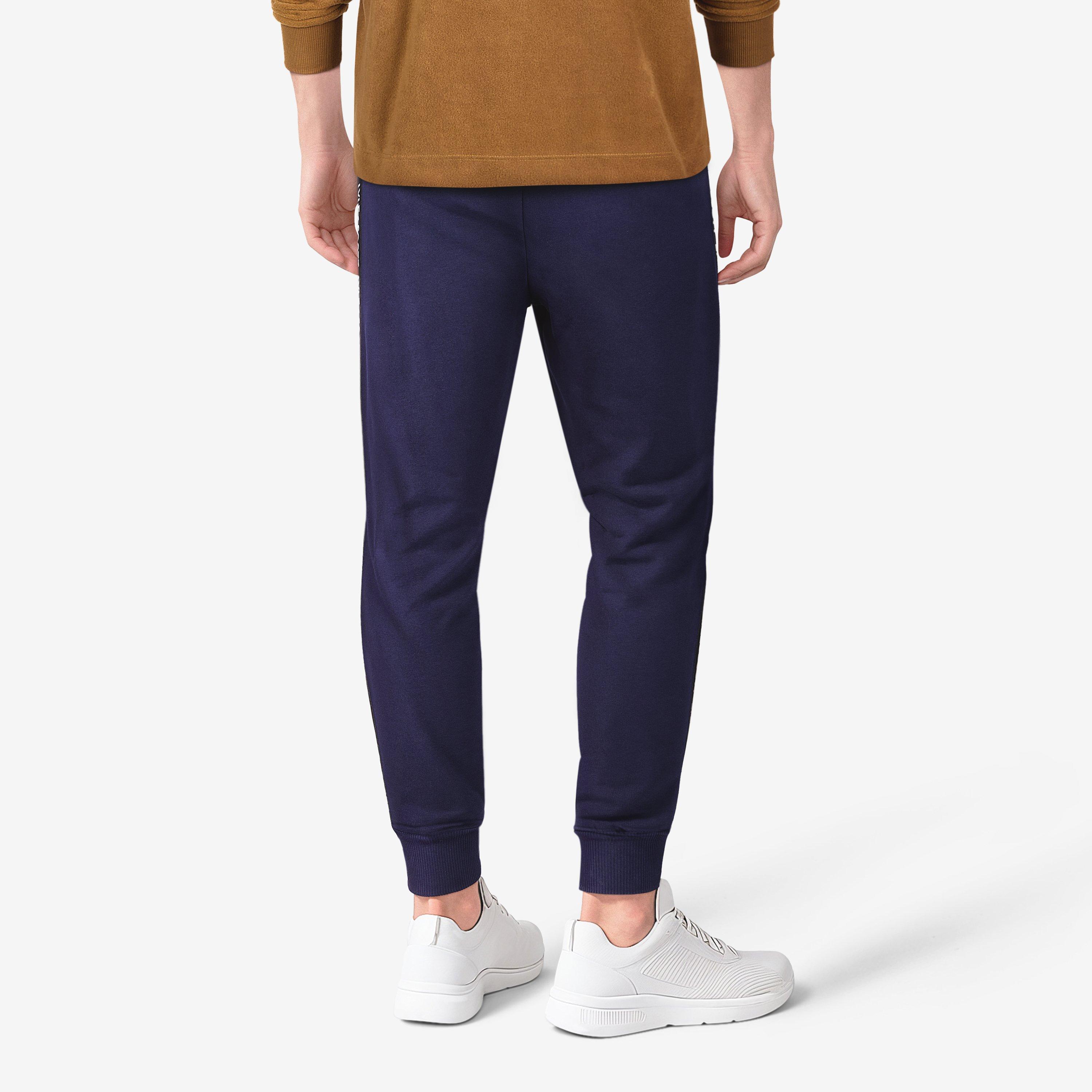 Marineblå Z99 - Lyle and Scott - Tape Jogging Bottoms - 4