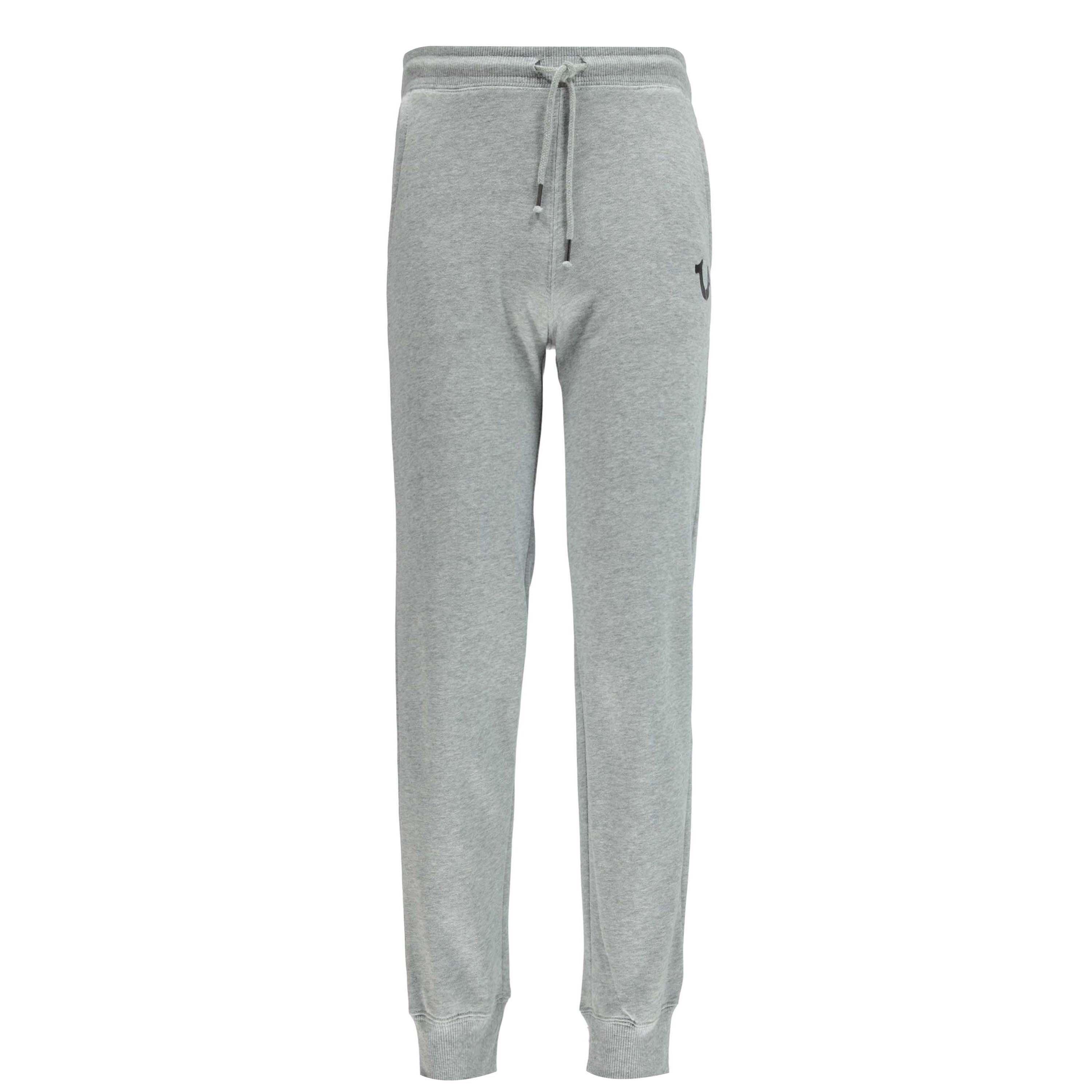 True Religion Boys Horseshoe Jogging Bottoms - Heather Grey - 16 Years