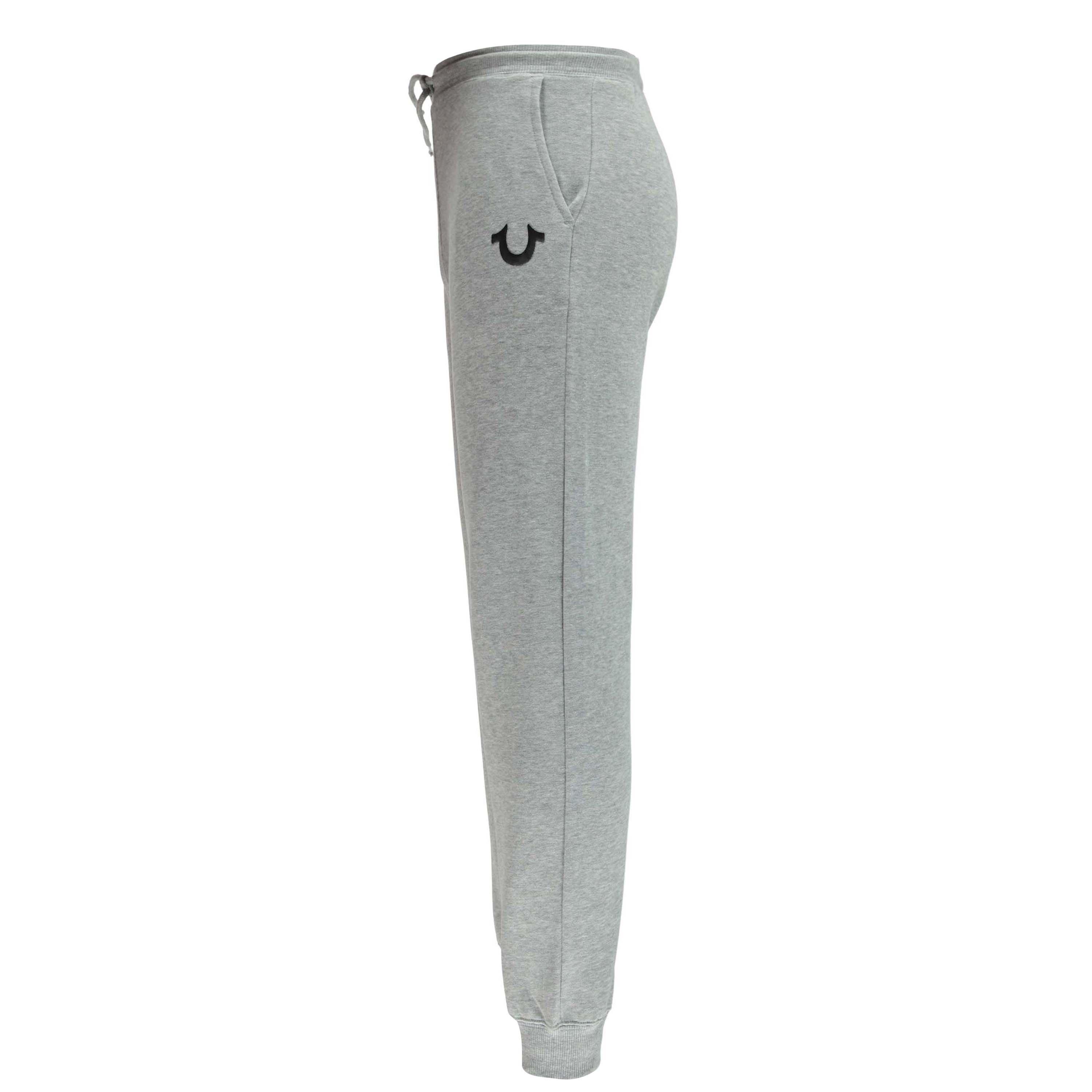 Heather siva - True Religion - Horseshoe Jogging Bottoms - 3