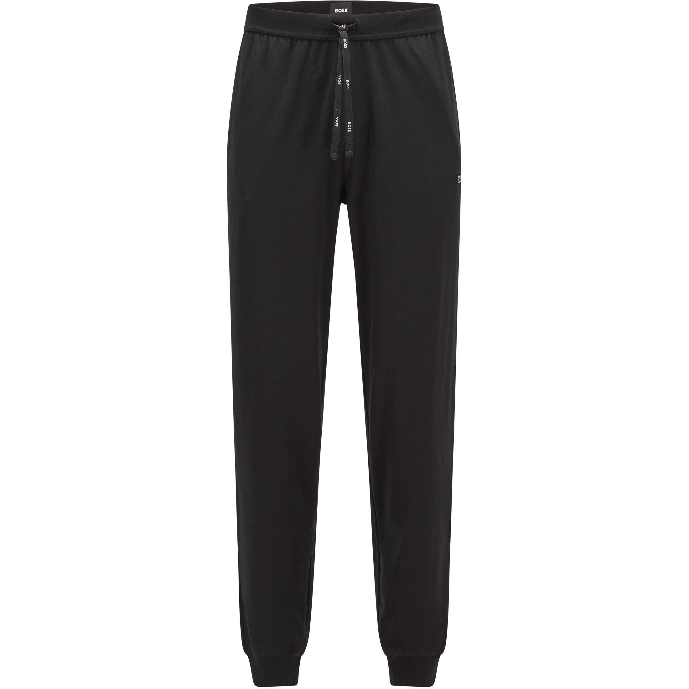 Black 001 - Boss - Men's MixMatch Jog Pant with Drawstring, Versatile Jogging Bottoms - 9