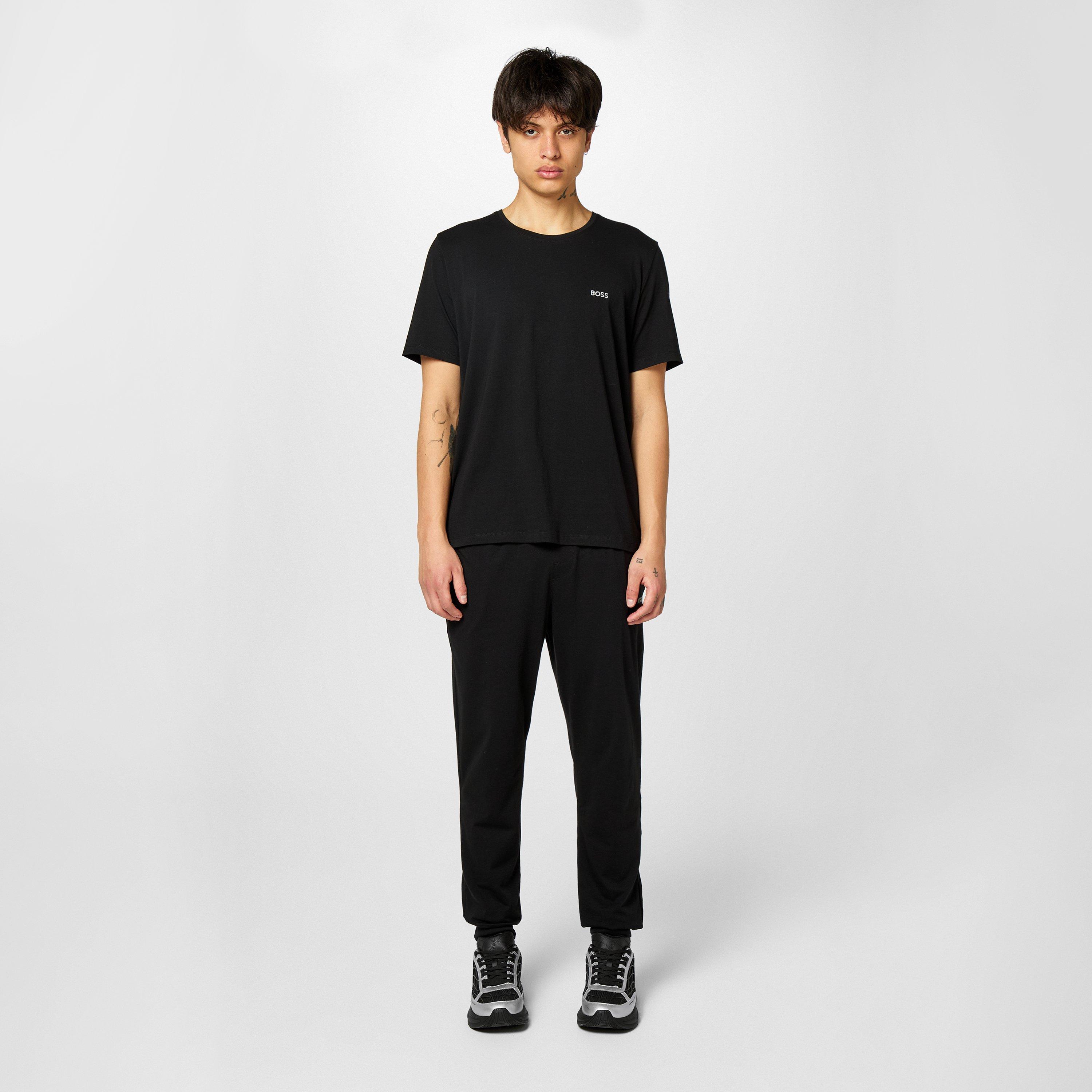 Black 001 - Boss - Men's MixMatch Jog Pant with Drawstring, Versatile Jogging Bottoms - 7