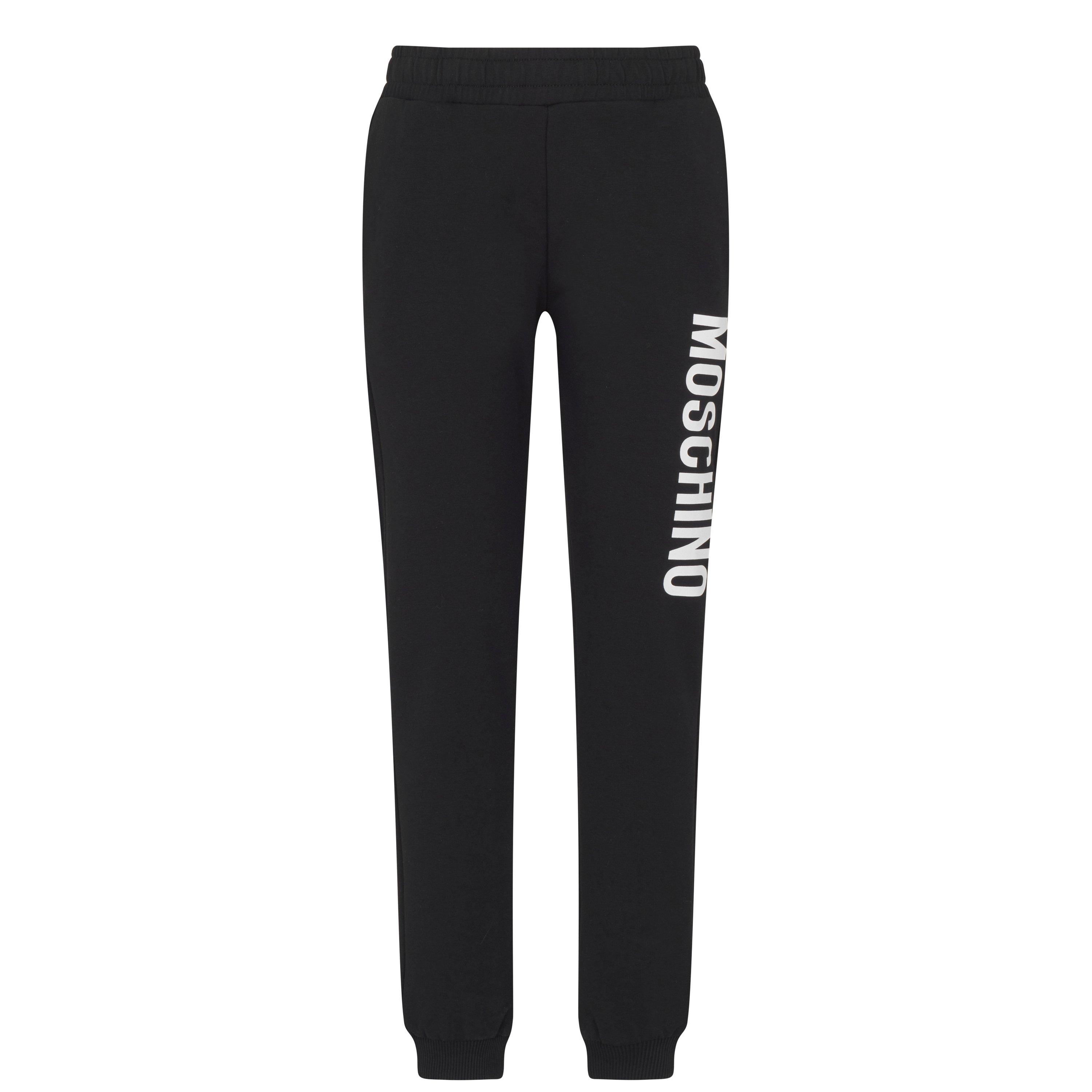 Black 60100 - Moschino - Juniors Logo Jogger - 1