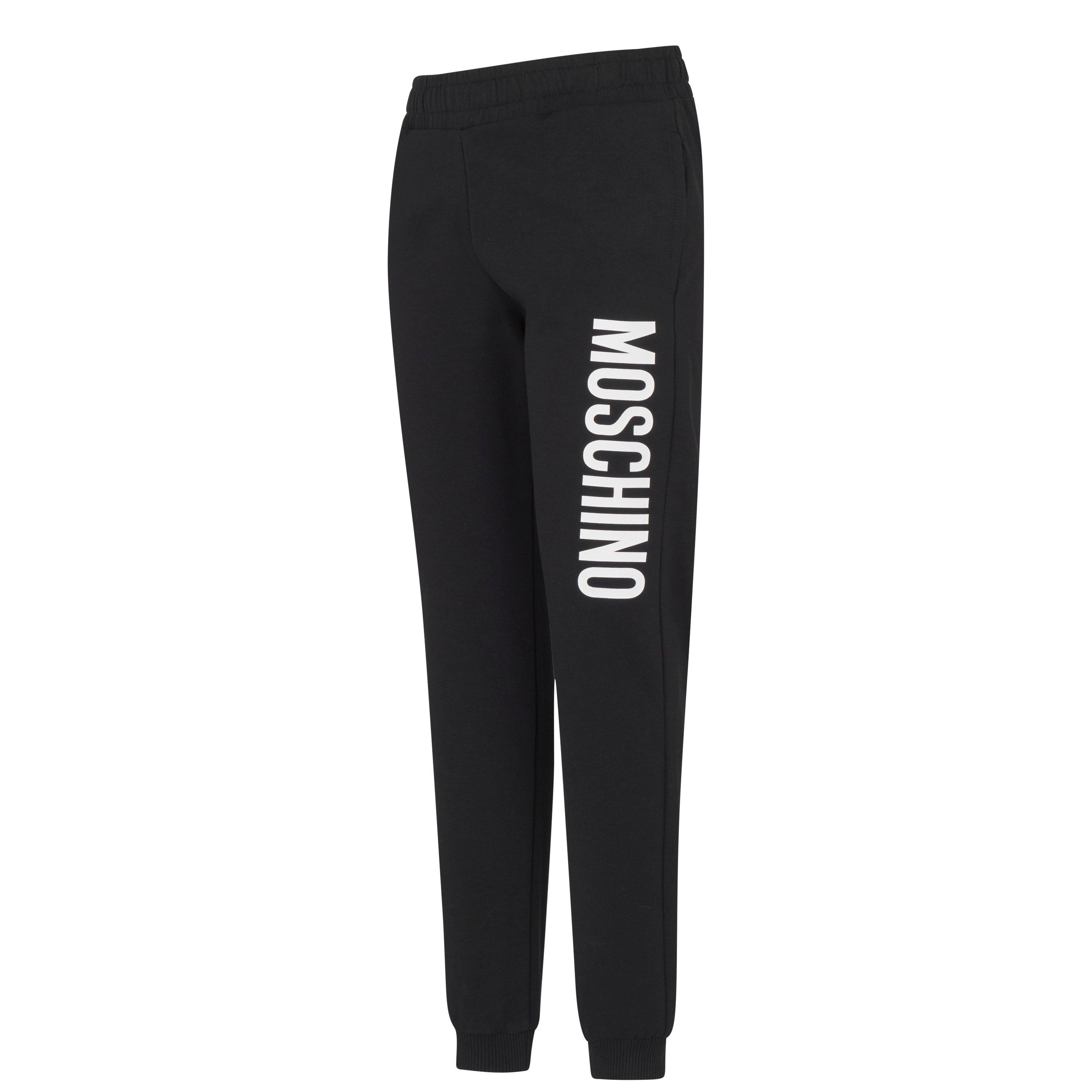 Black 60100 - Moschino - Juniors Logo Jogger - 3