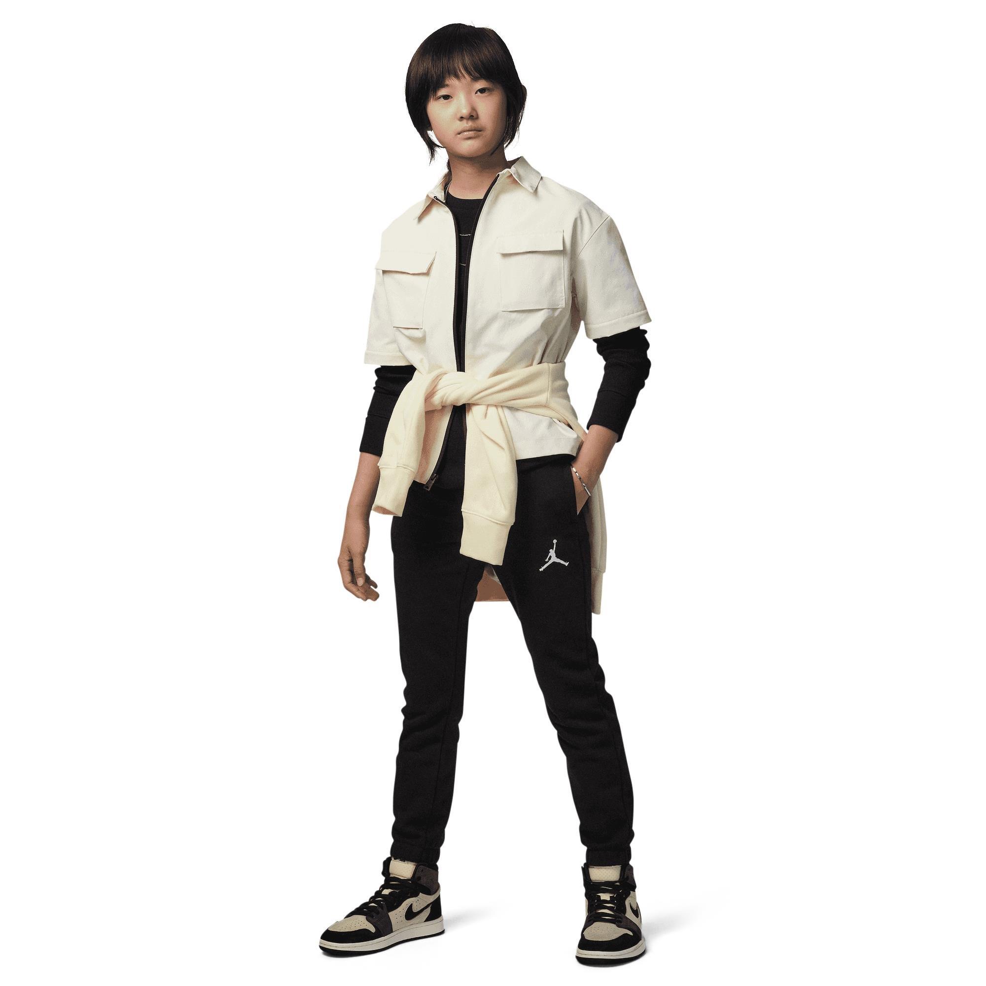 Sort/Hvid - Air Jordan - Jordan Jumpman Essentials Joggers Junior Girls - 6