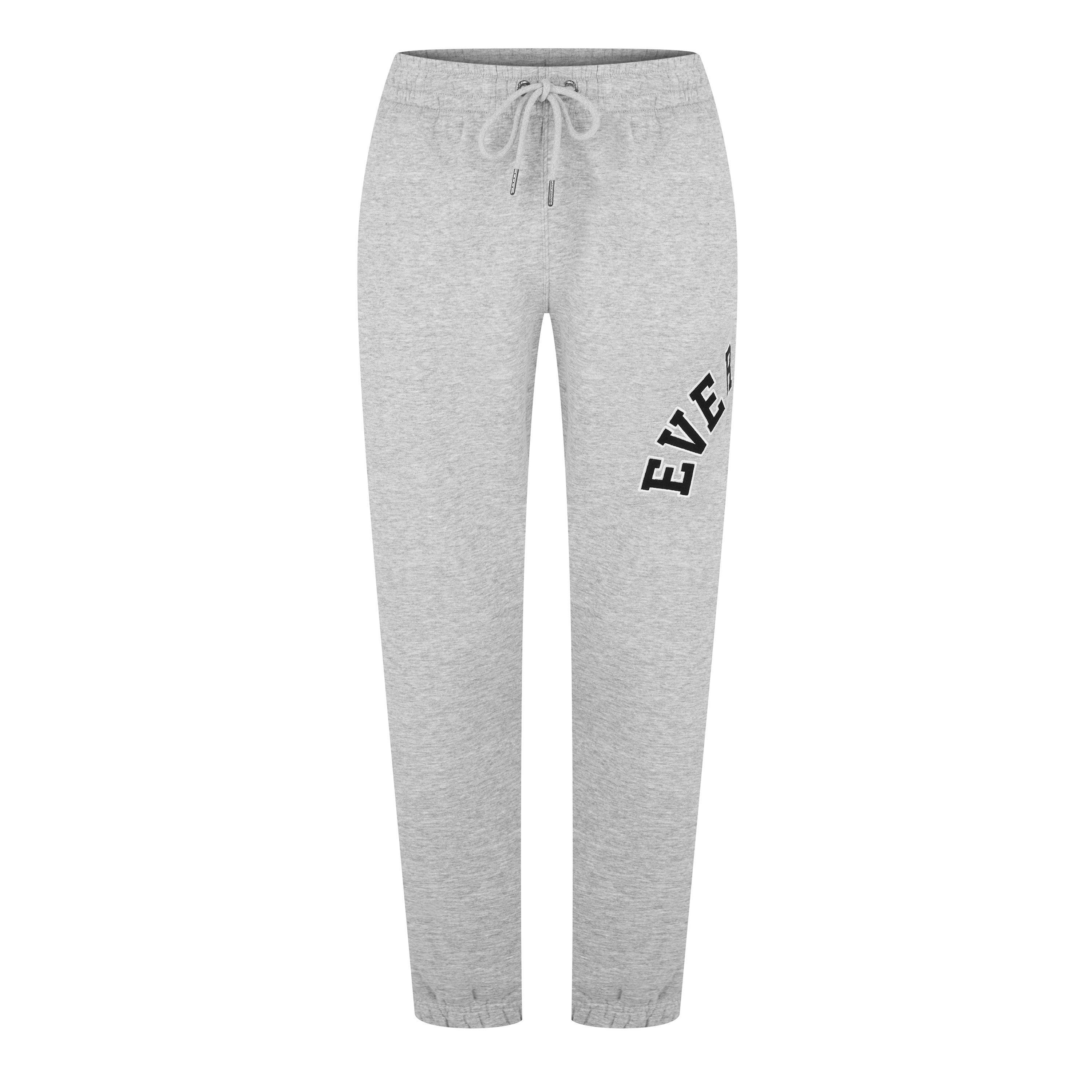 Grey Marl - Everlast - Large Logo Jogger - 5