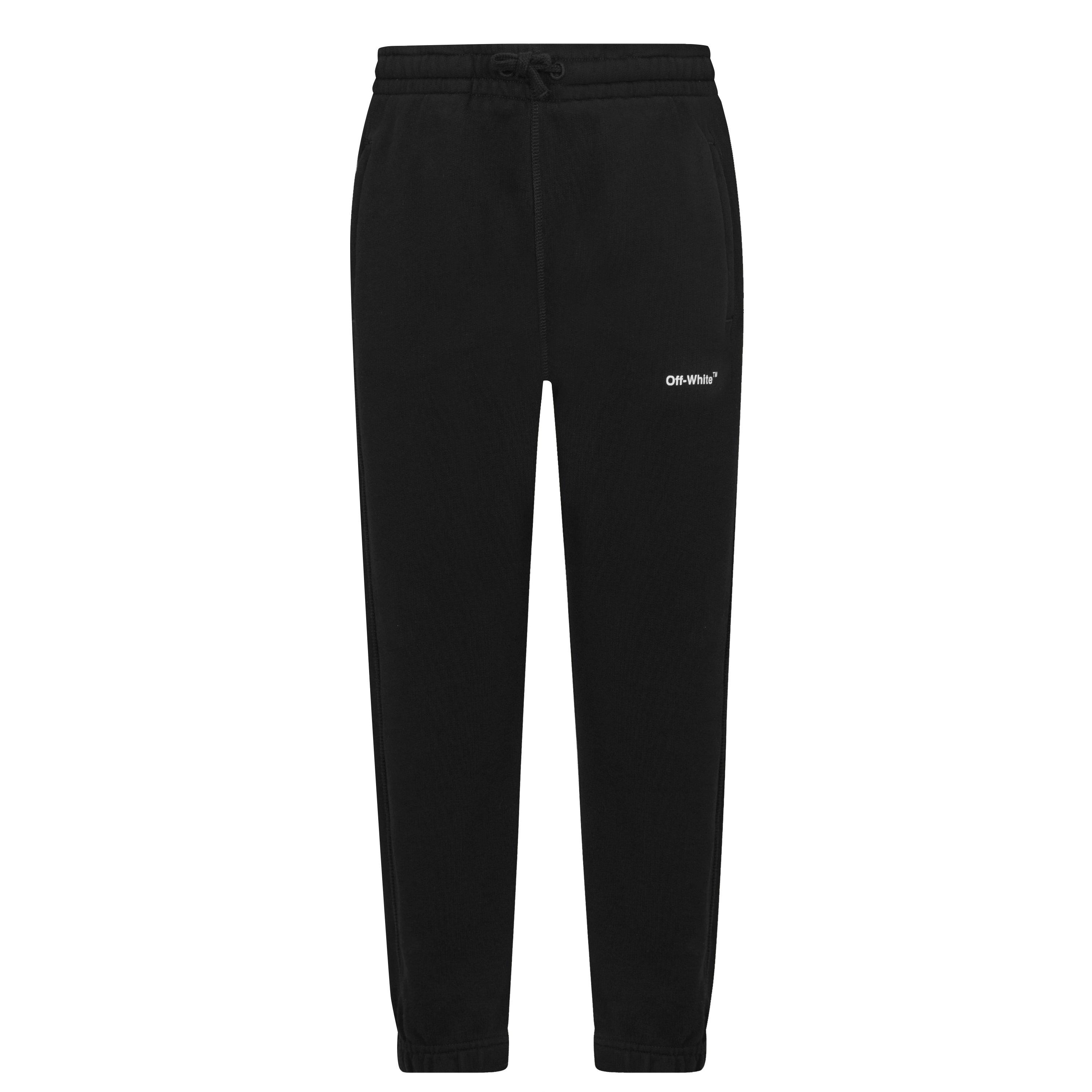 Black 1001 - Off White - Unisex Kids Arrow Cotton Joggers - 1