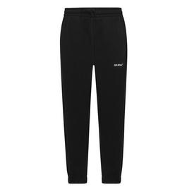 Off White Unisex Arrow Pure Cotton Joggers