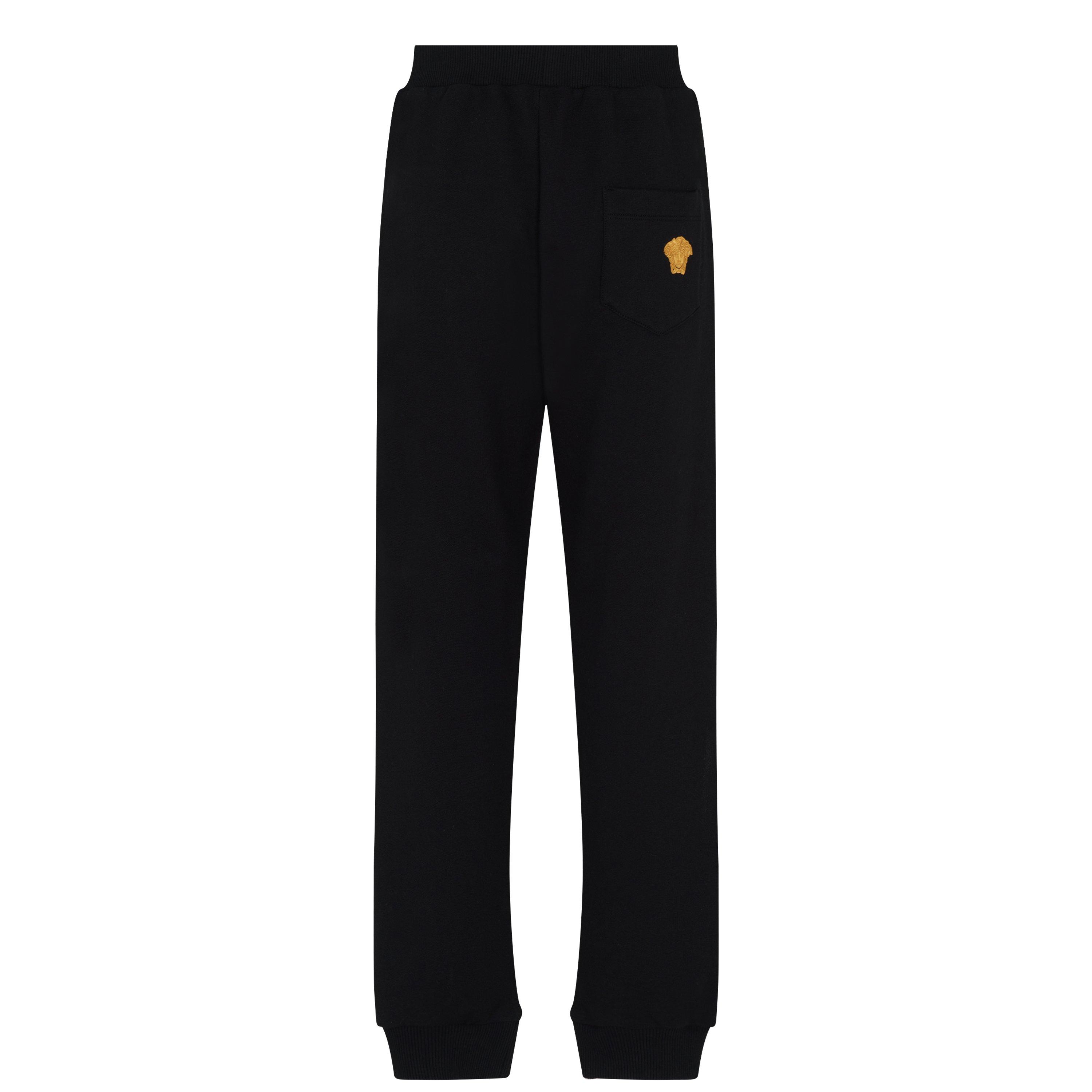 Black 2B130 - Versace - Junior Logo Joggers - 2