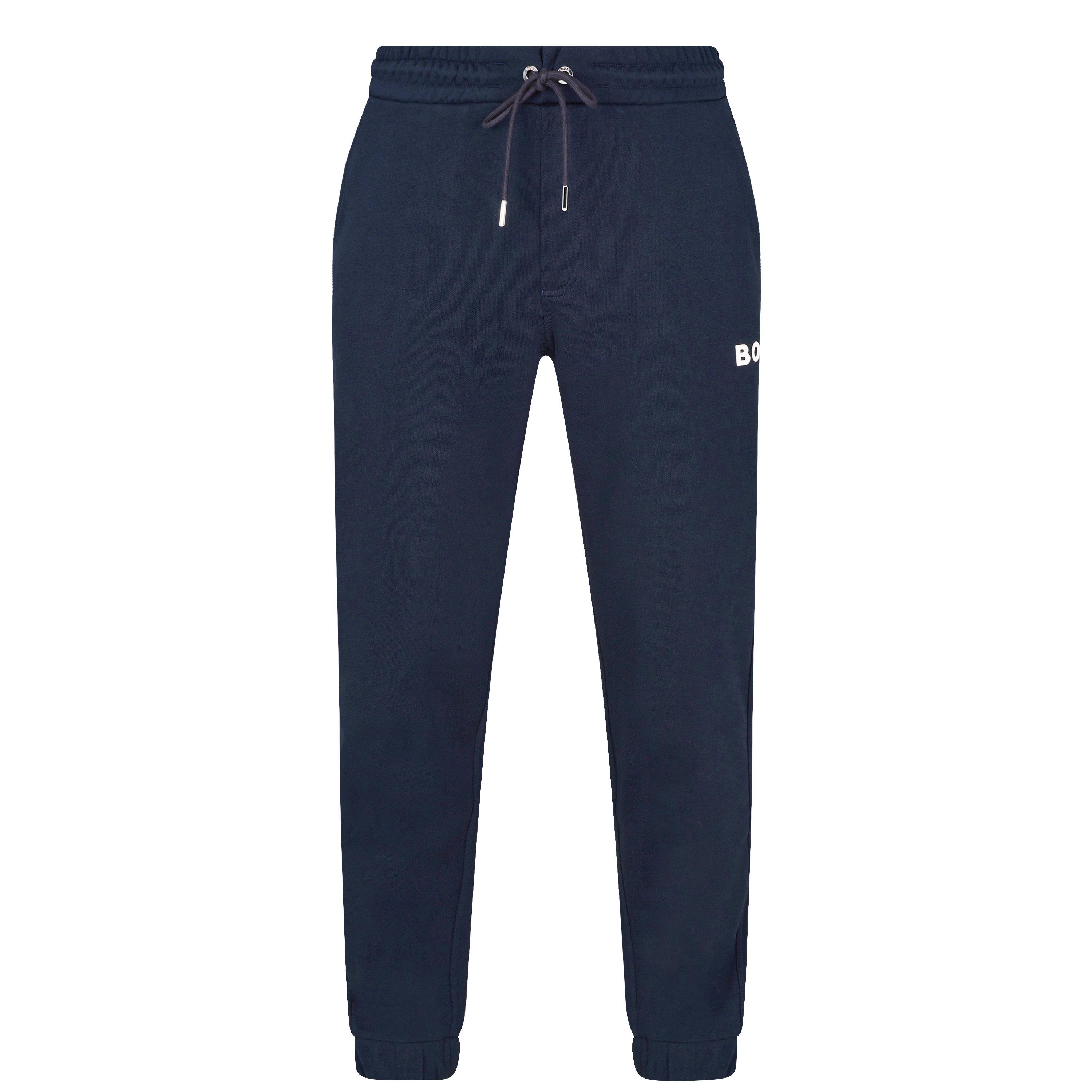 Navy 405 - Boss - Men's Lamont Tapered Fit Track Pants Joggers - 1