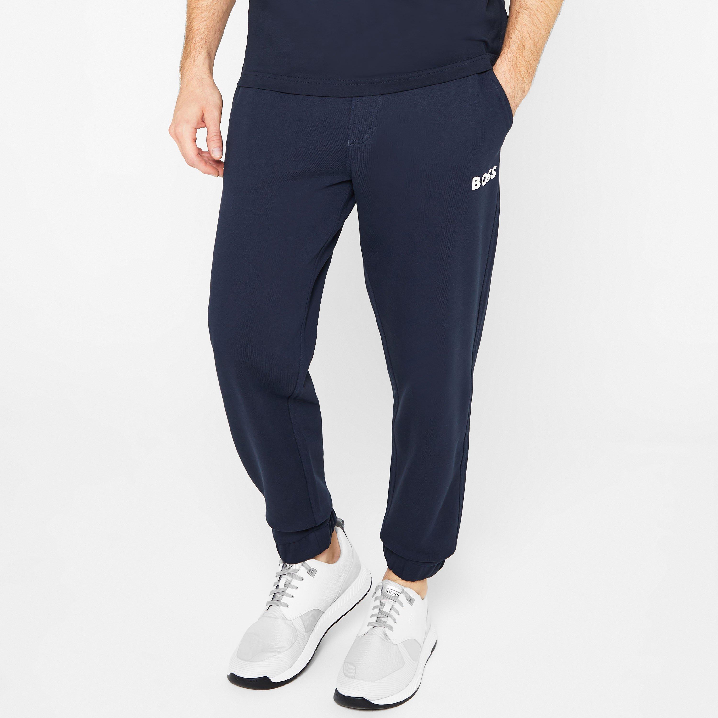 Navy 405 - Boss - Men's Lamont Tapered Fit Track Pants Joggers - 2