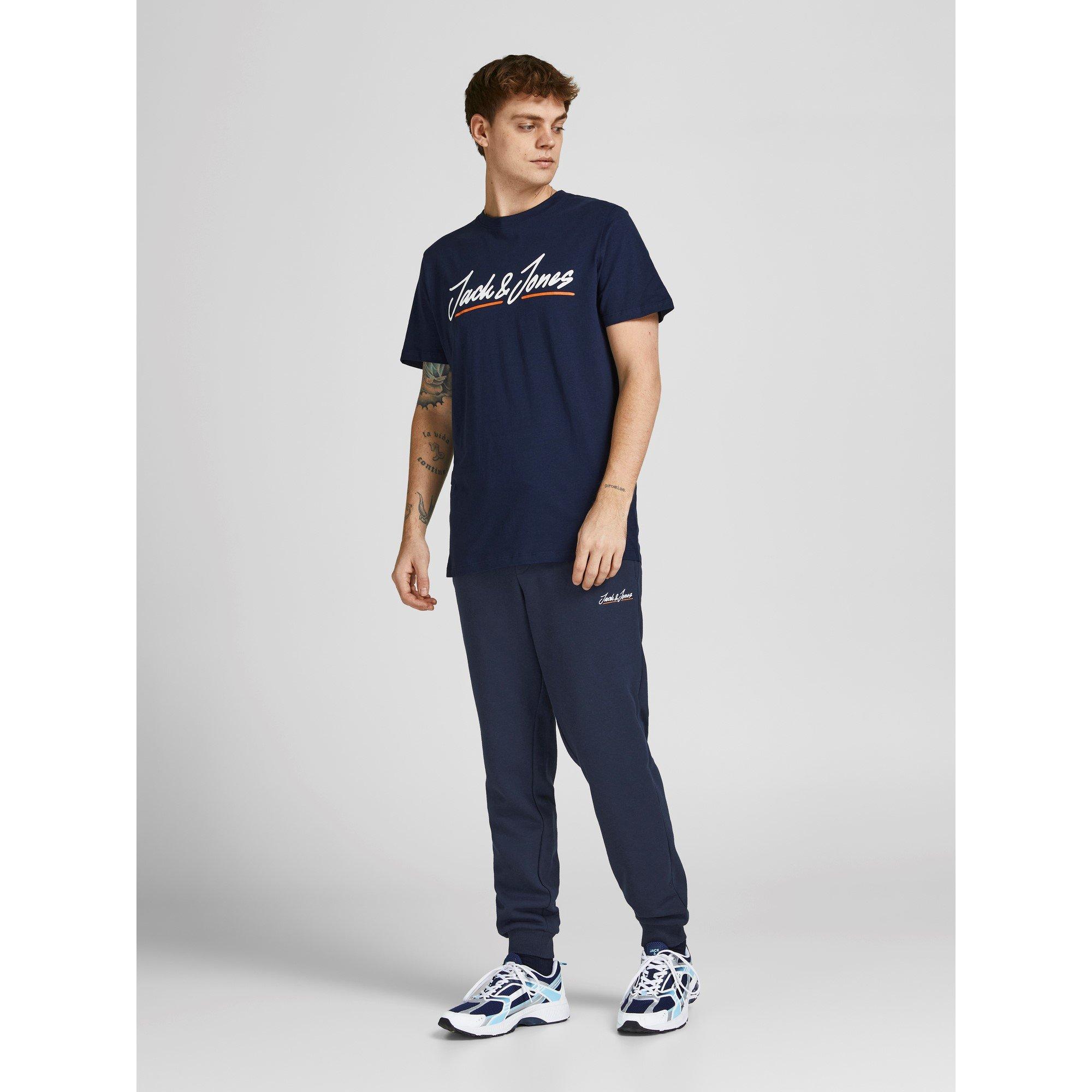 Navy - Jack and Jones - Reset Jogging Pants - 3