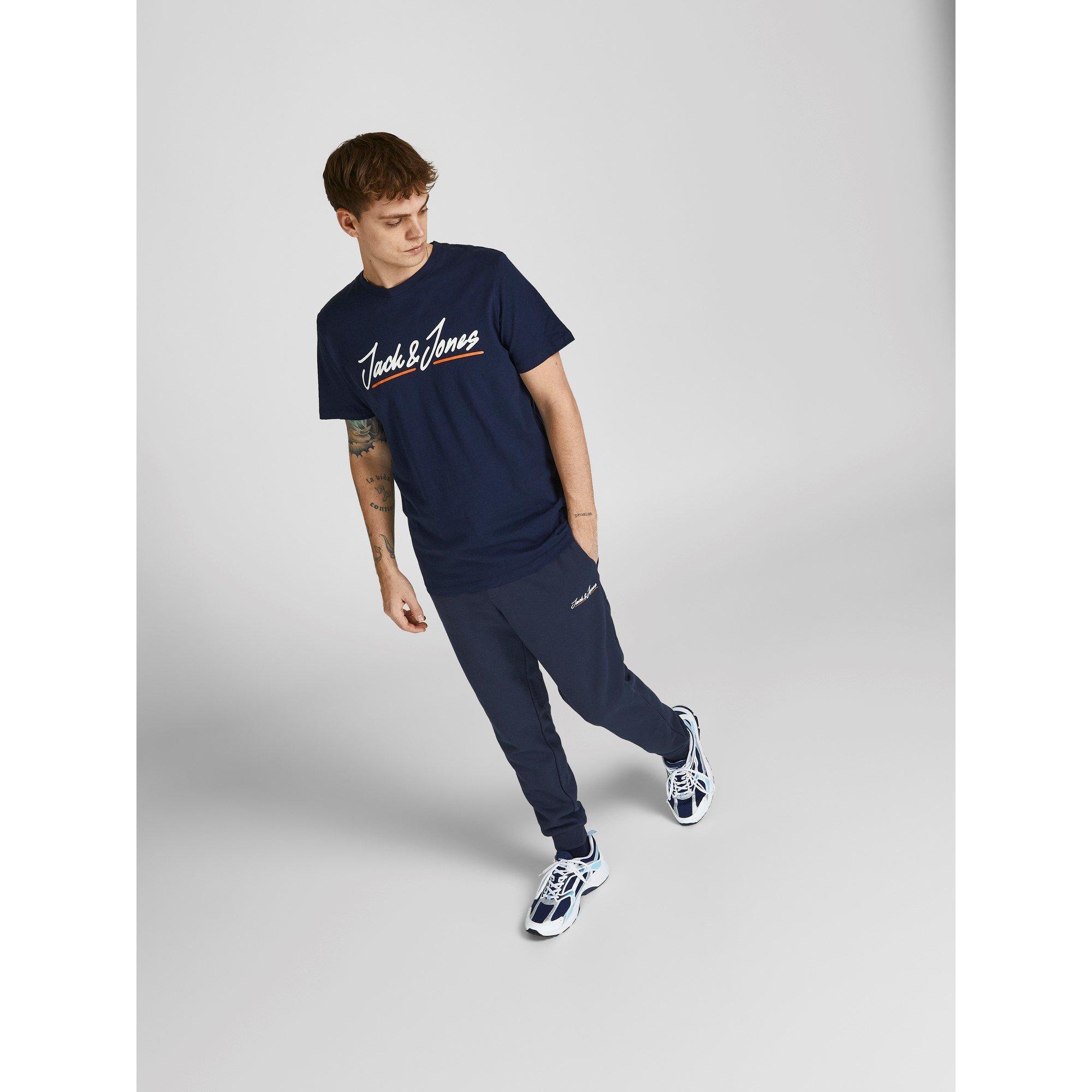 Navy - Jack and Jones - Reset Jogging Pants - 5