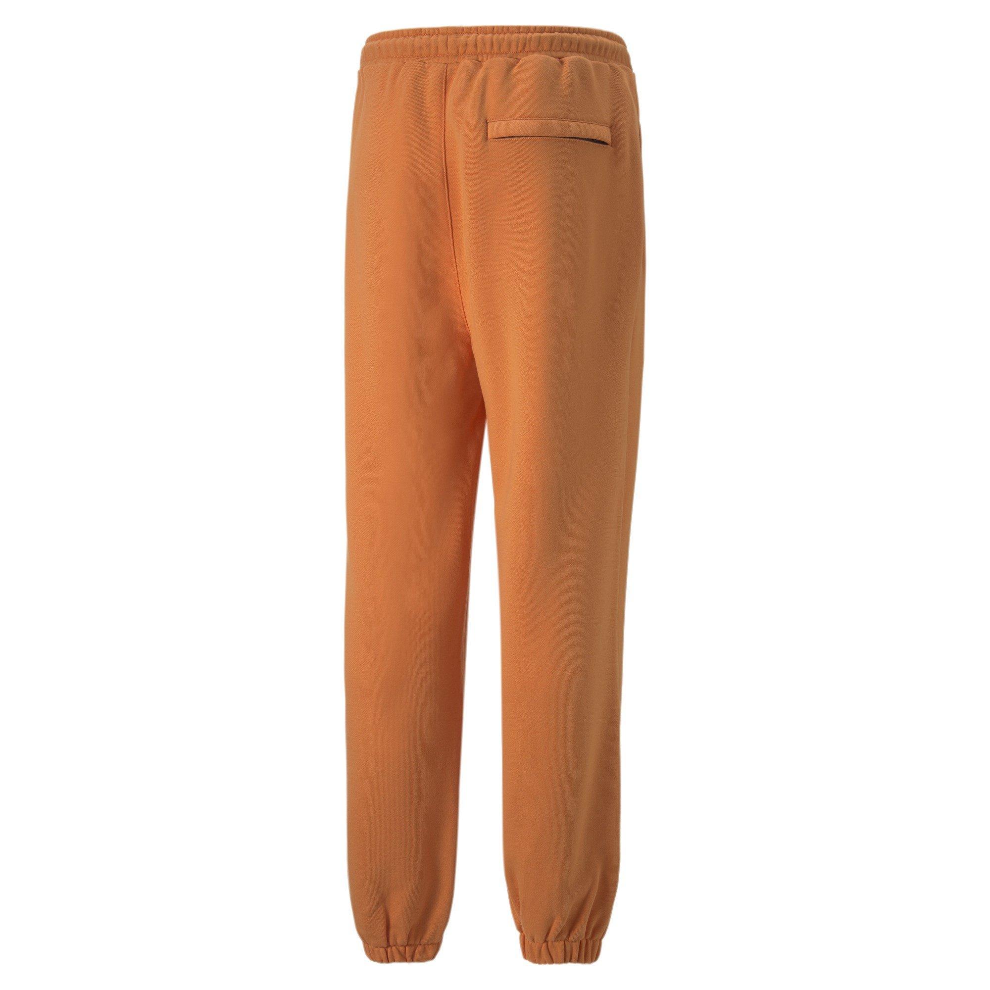 Jaffa Orange - Puma - Unisex Adults X Ami Closed Hem Fleece Joggers - 2