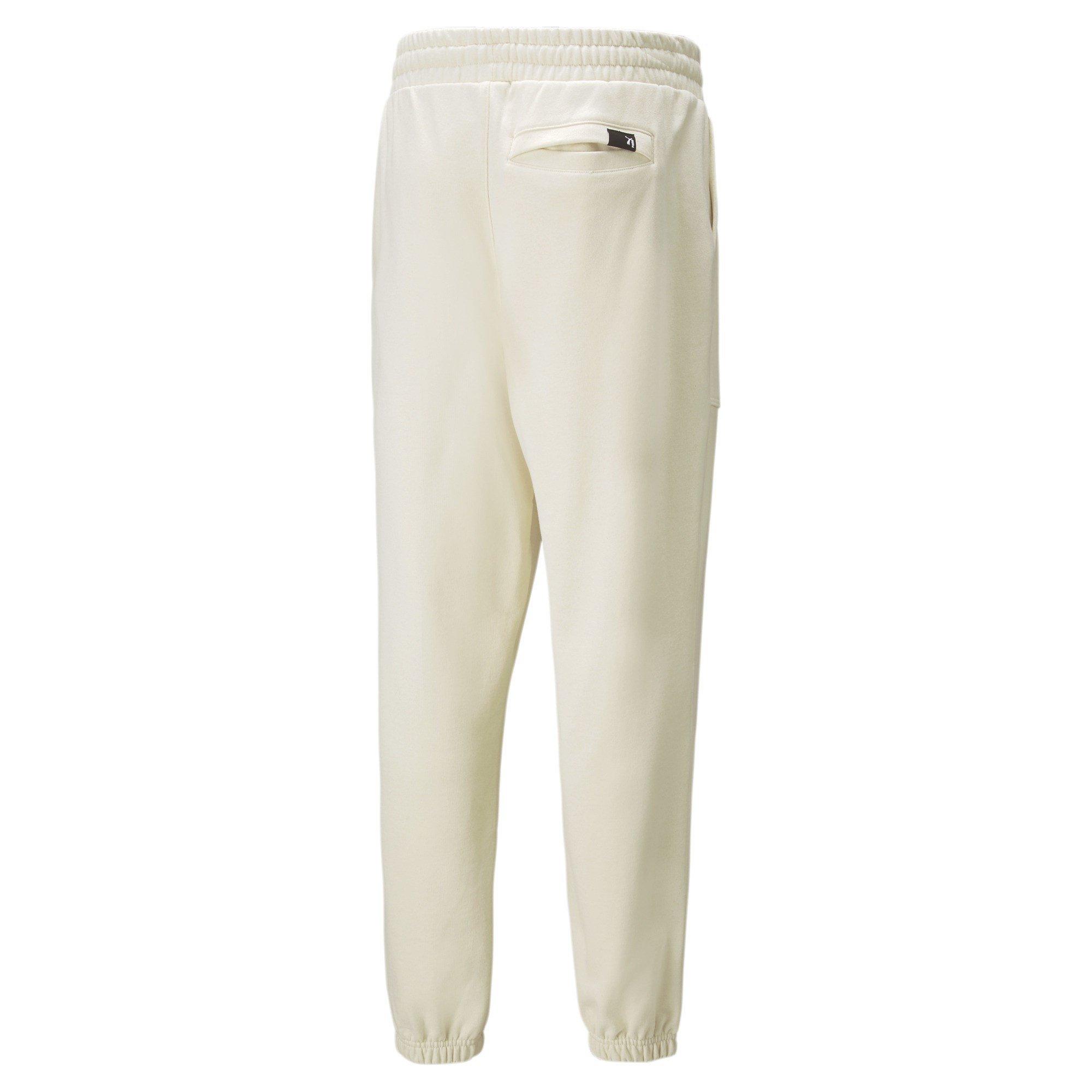 Creme - Puma - Fleeced Jogging Bottoms Mens - 2