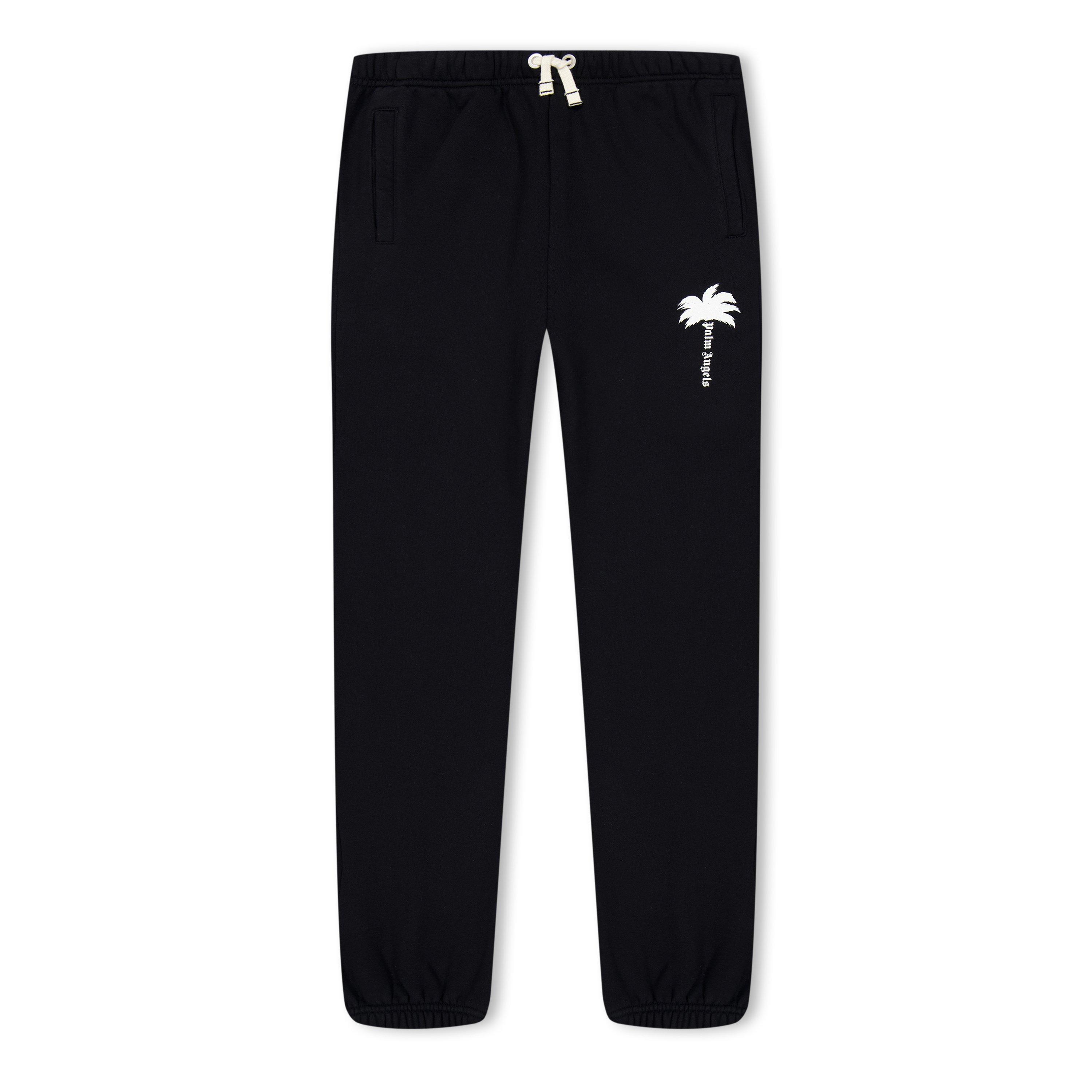 Black Wht 1003 - Palm Angels - The Palms Jogging Bottoms Mens - 1