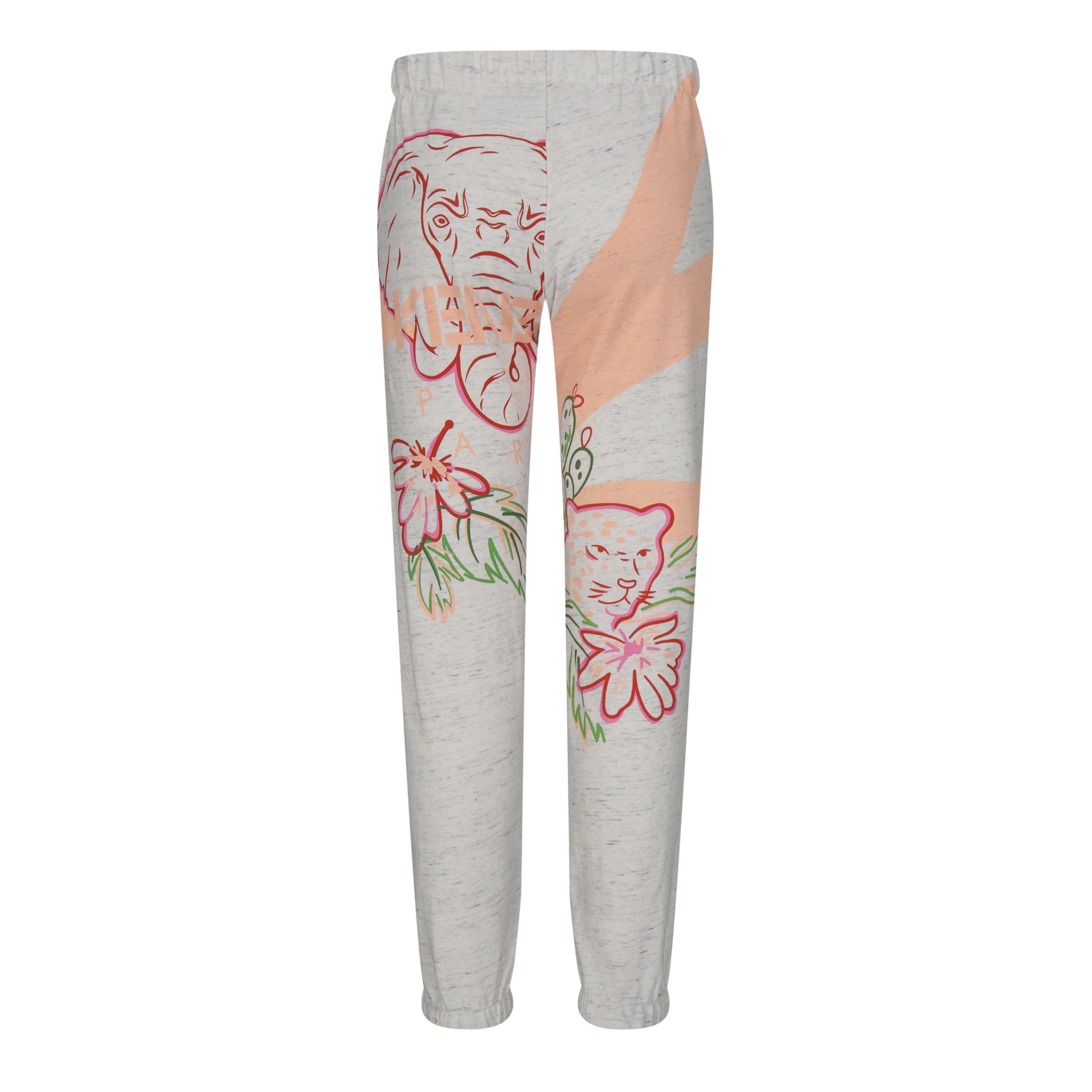 Off White - Kenzo - Kids' All Over Print Closed Hem Fleece Joggers - 2