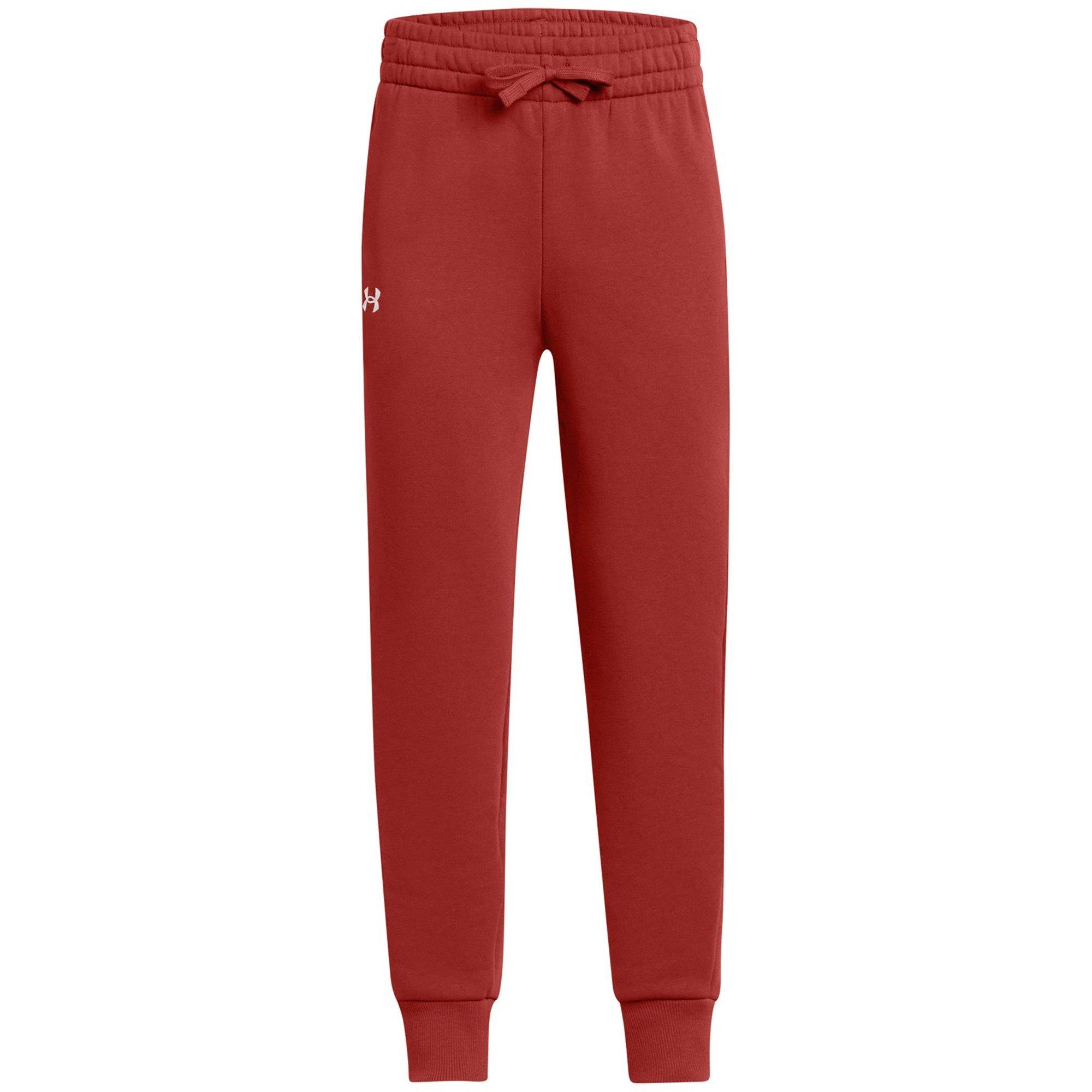Under Armour Girls Rival Fleece Joggers Junior - Orange - 9-10 (M)