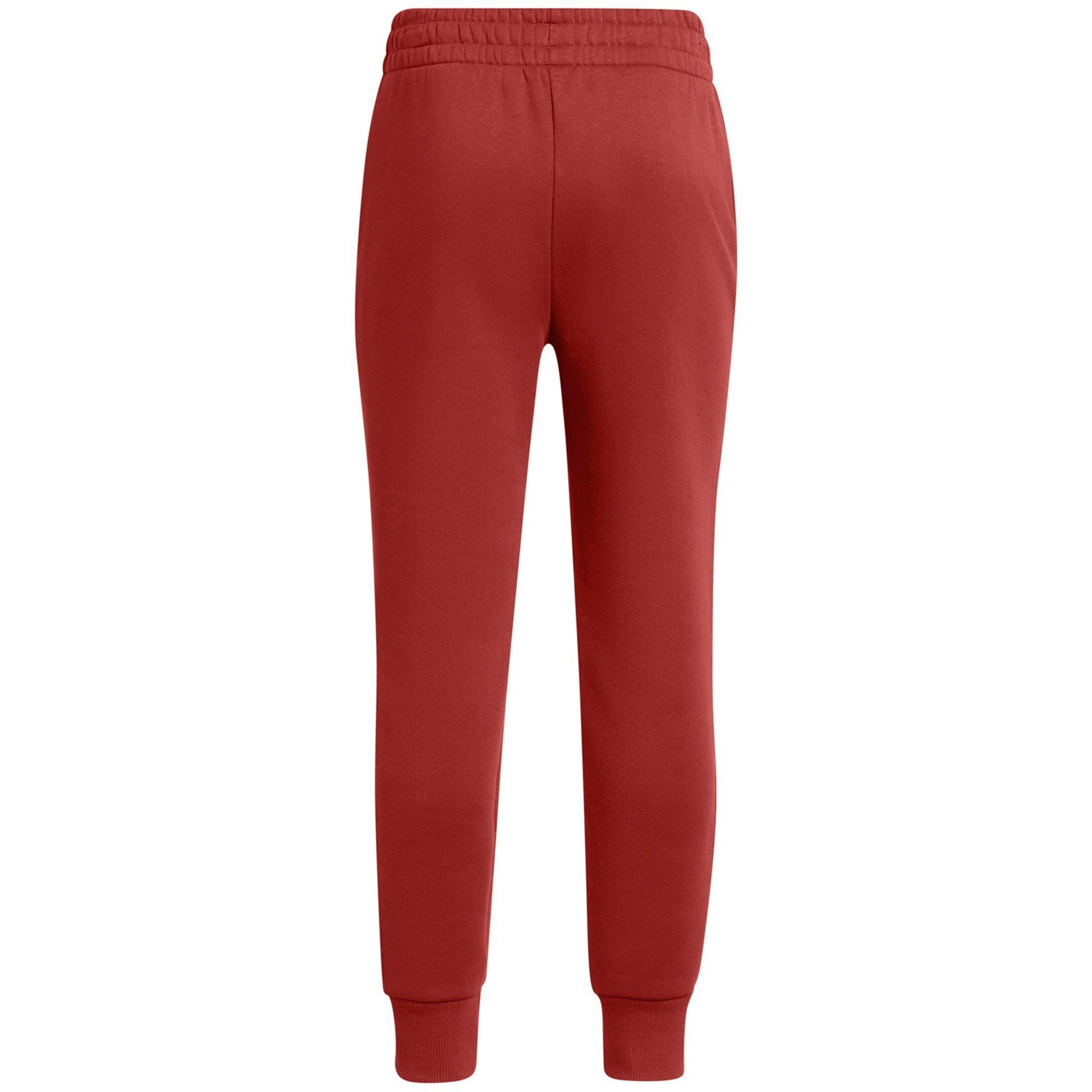 Orange - Under Armour - Rival Fleece Joggers Junior - 2