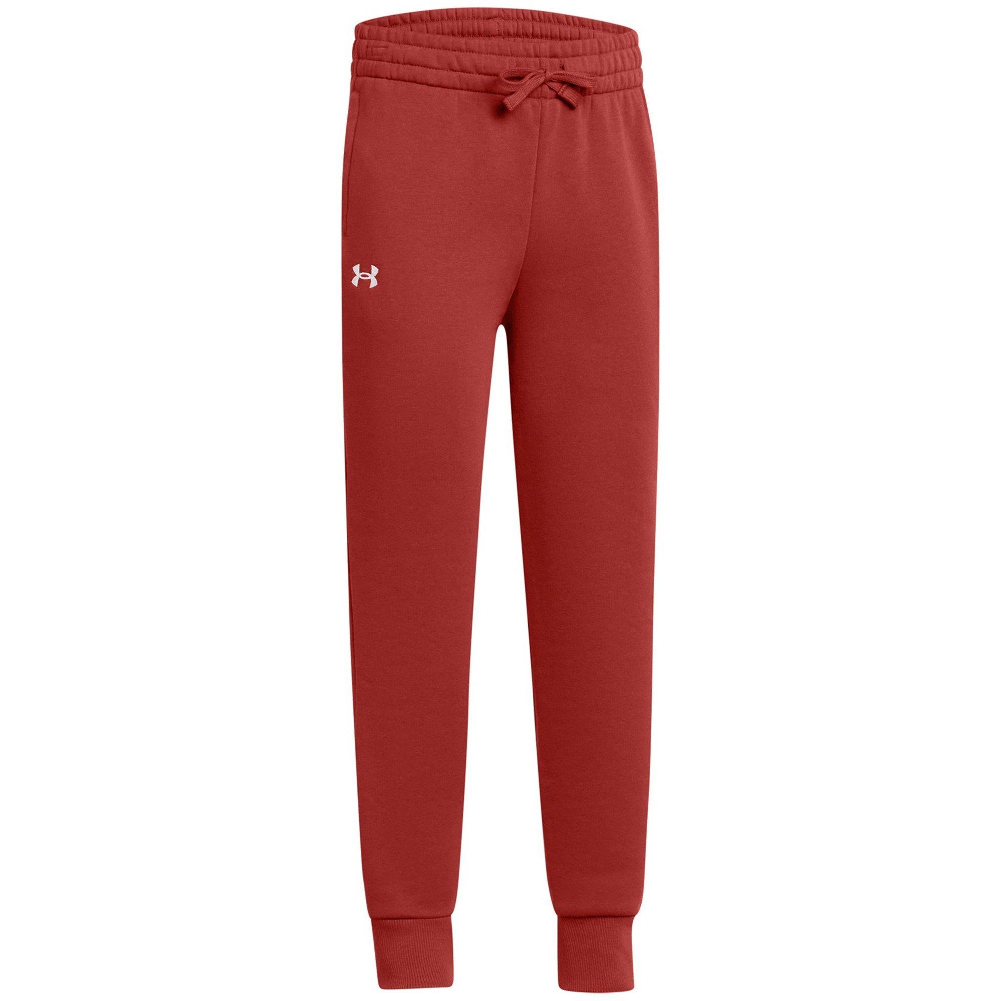 Orange - Under Armour - Rival Fleece Joggers Junior - 3