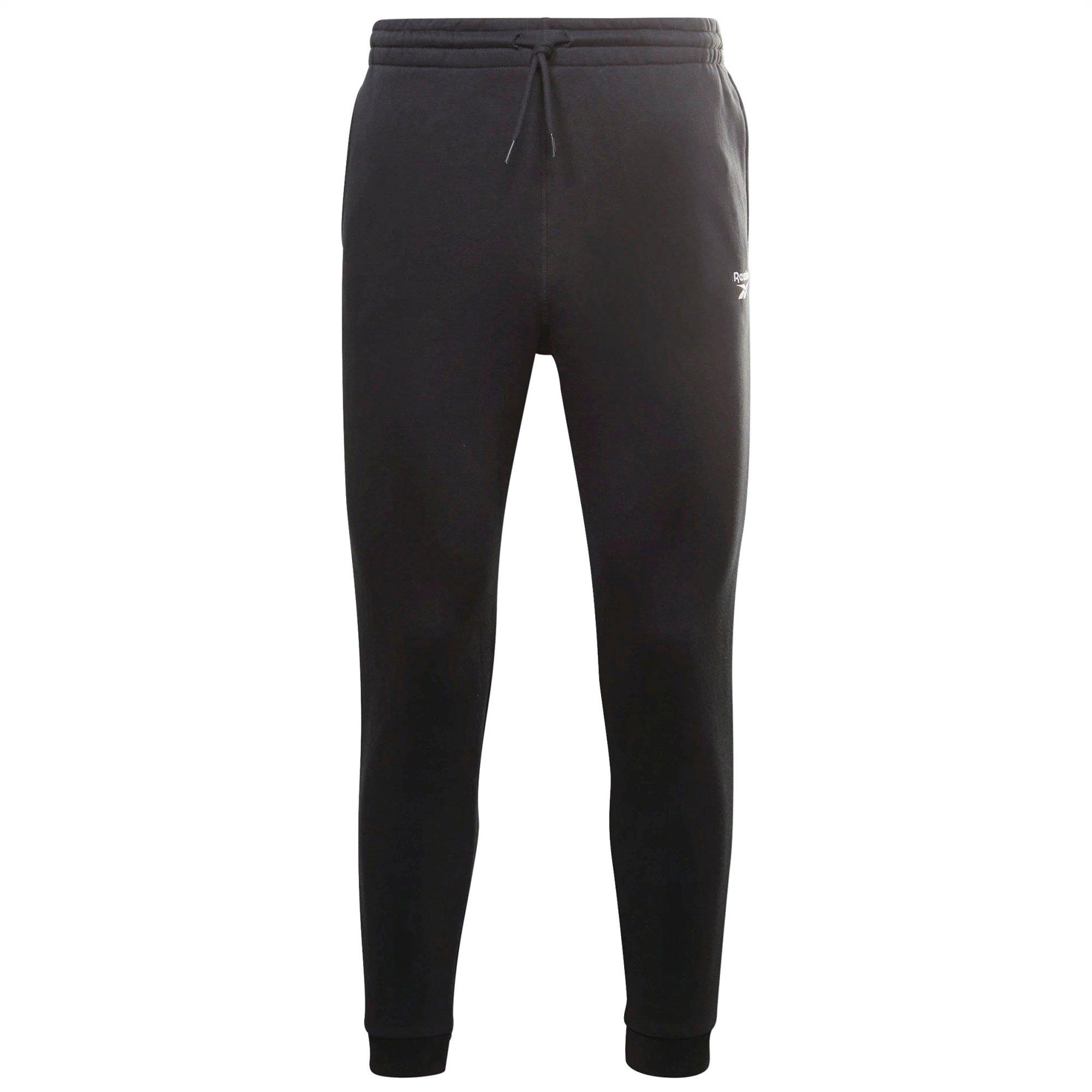 Reebok | Identity Fleece Mens Joggers | Closed Hem Fleece Jogging ...