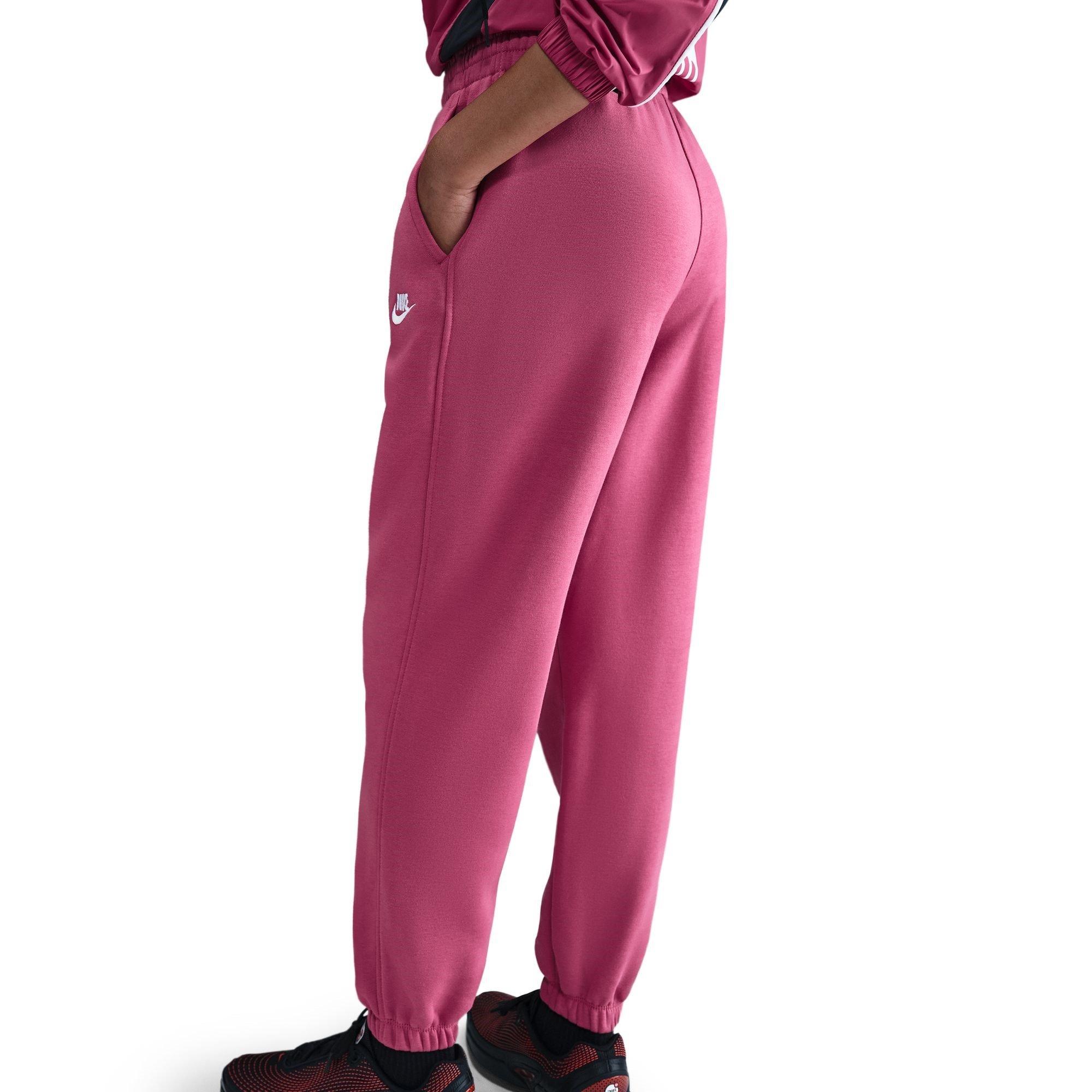 SWEET BEET/SWEE - Nike - Sportswear Club Fleece Big Kids' (Girls') Loose Pants - 2