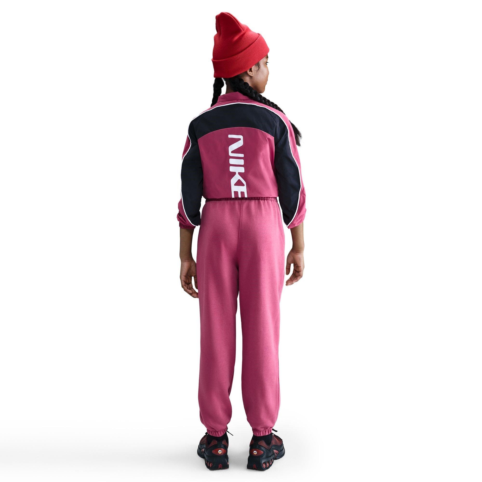 SWEET BEET/SWEE - Nike - Sportswear Club Fleece Big Kids' (Girls') Loose Pants - 4