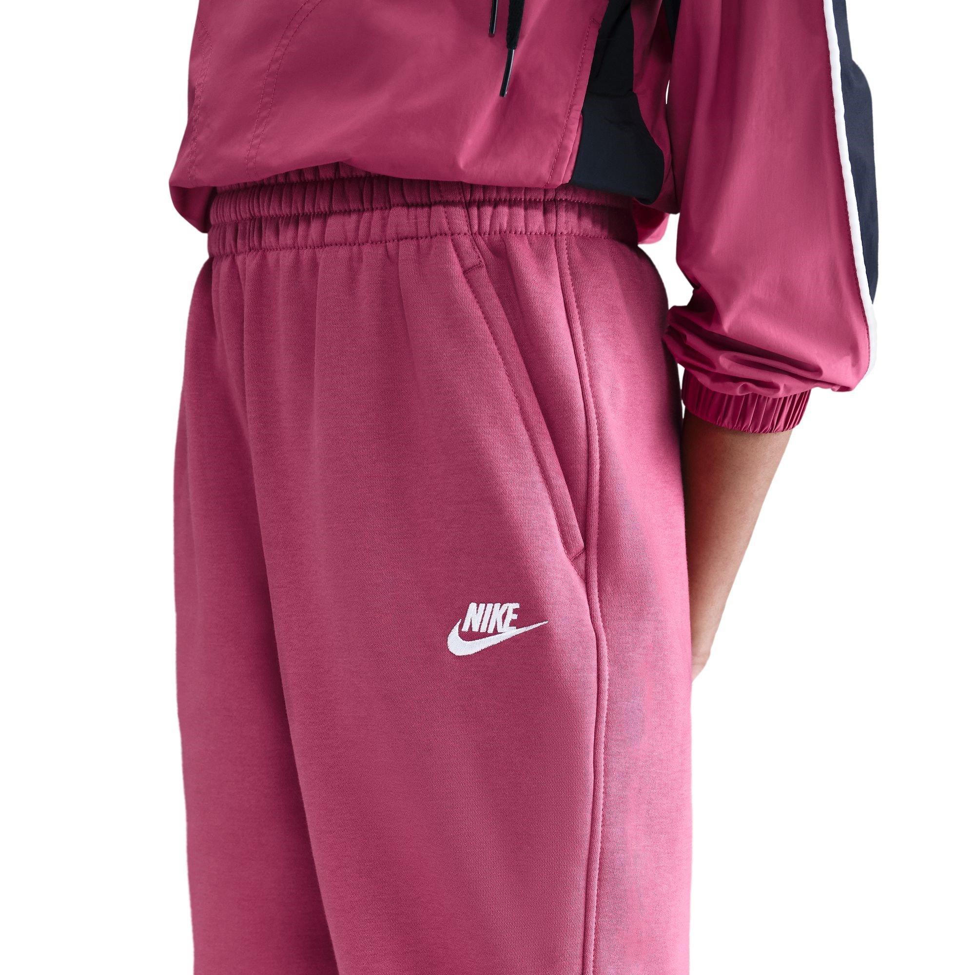 SWEET BEET/SWEE - Nike - Sportswear Club Fleece Big Kids' (Girls') Loose Pants - 6