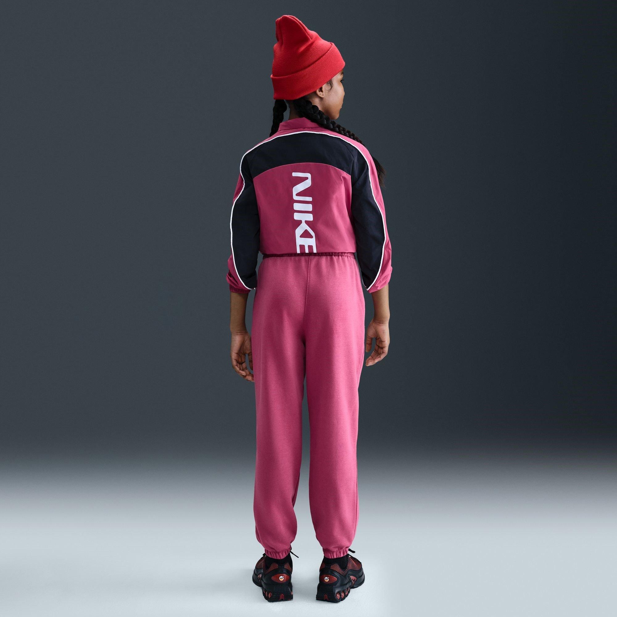 SWEET BEET/SWEE - Nike - Sportswear Club Fleece Big Kids' (Girls') Loose Pants - 8
