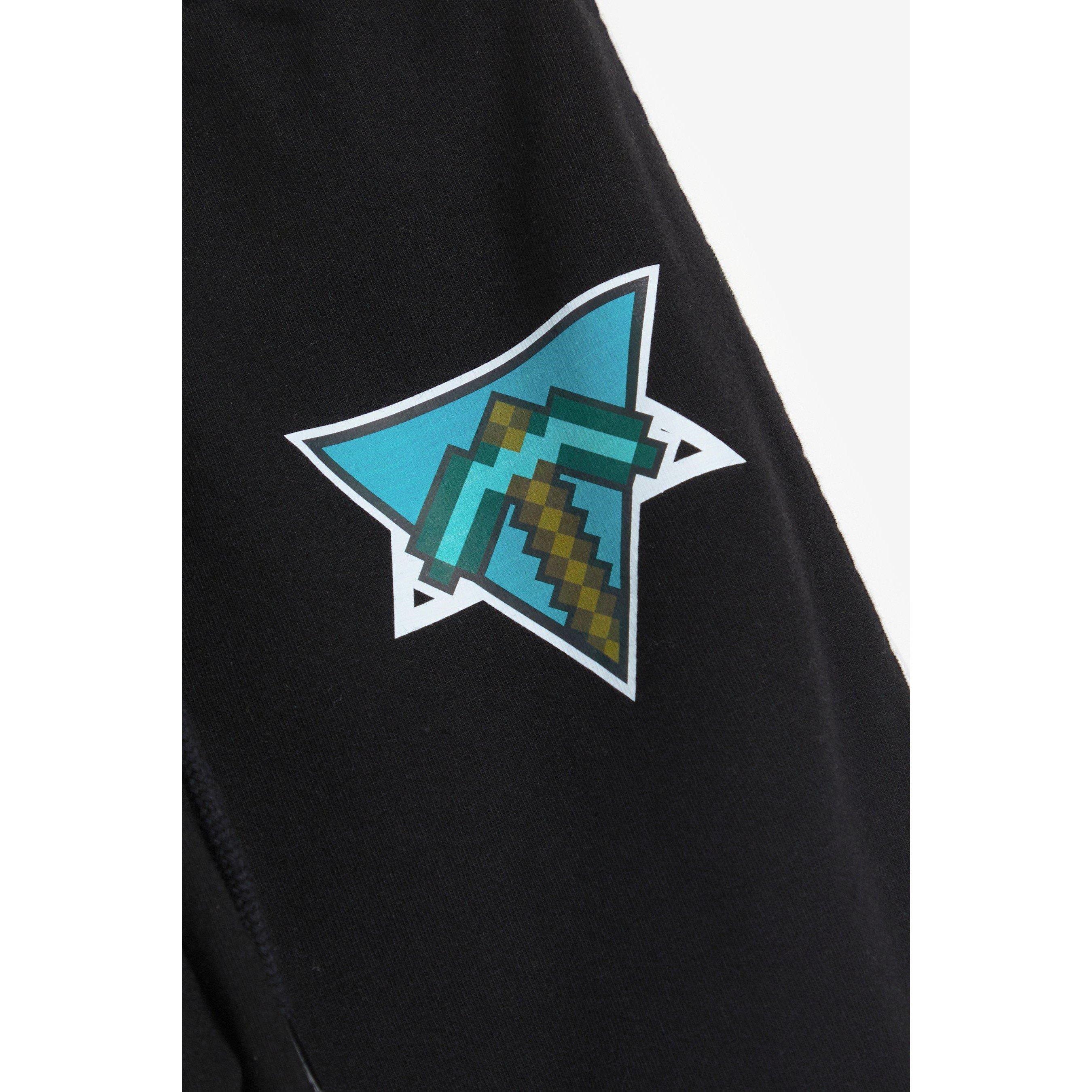 Minecraft - Character - Minecraft Boys Black Joggers - 2