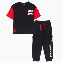 Character Marvel T shirt And Jogger Set