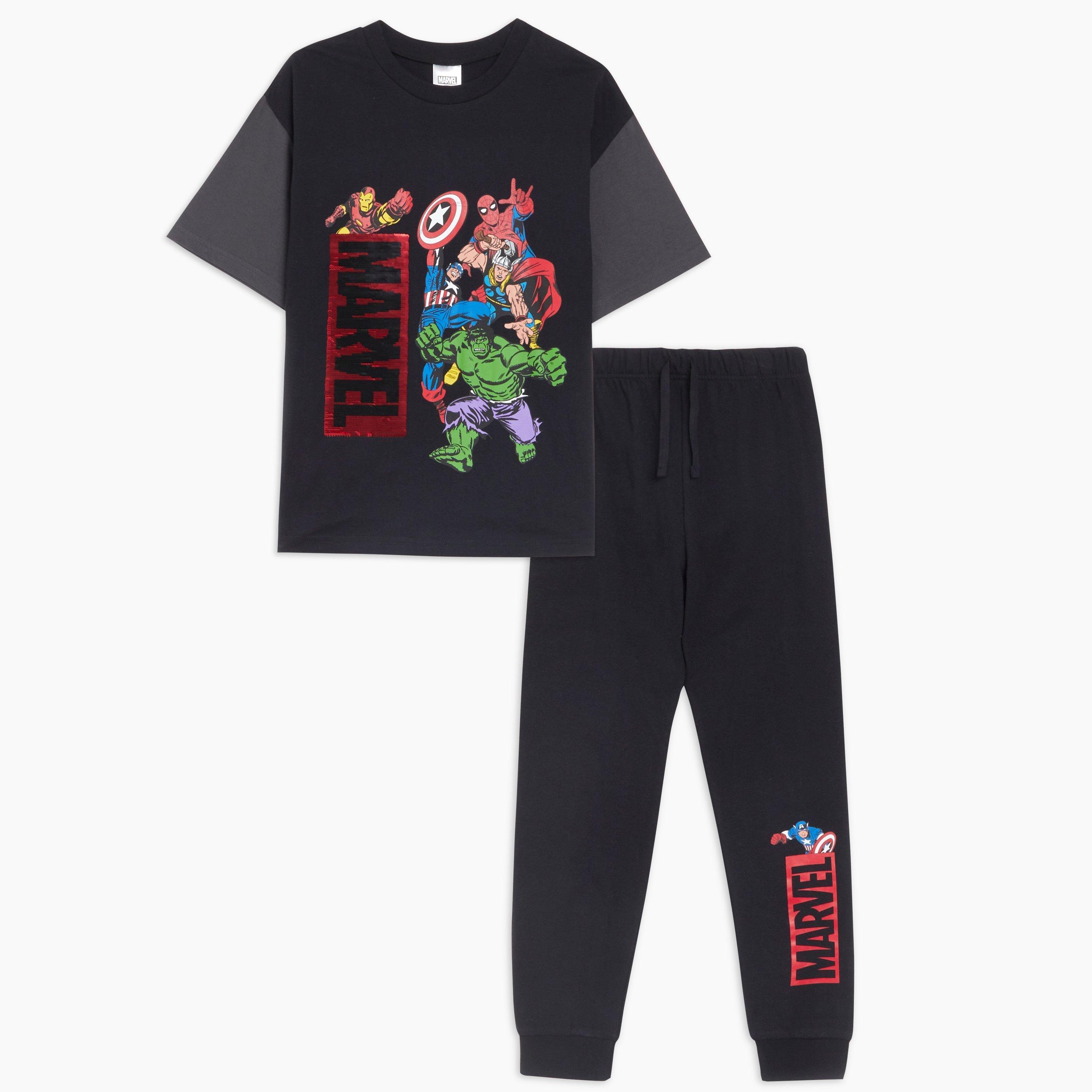Marvel - Character - Kids' Marvel T-Shirt and Joggers - 1