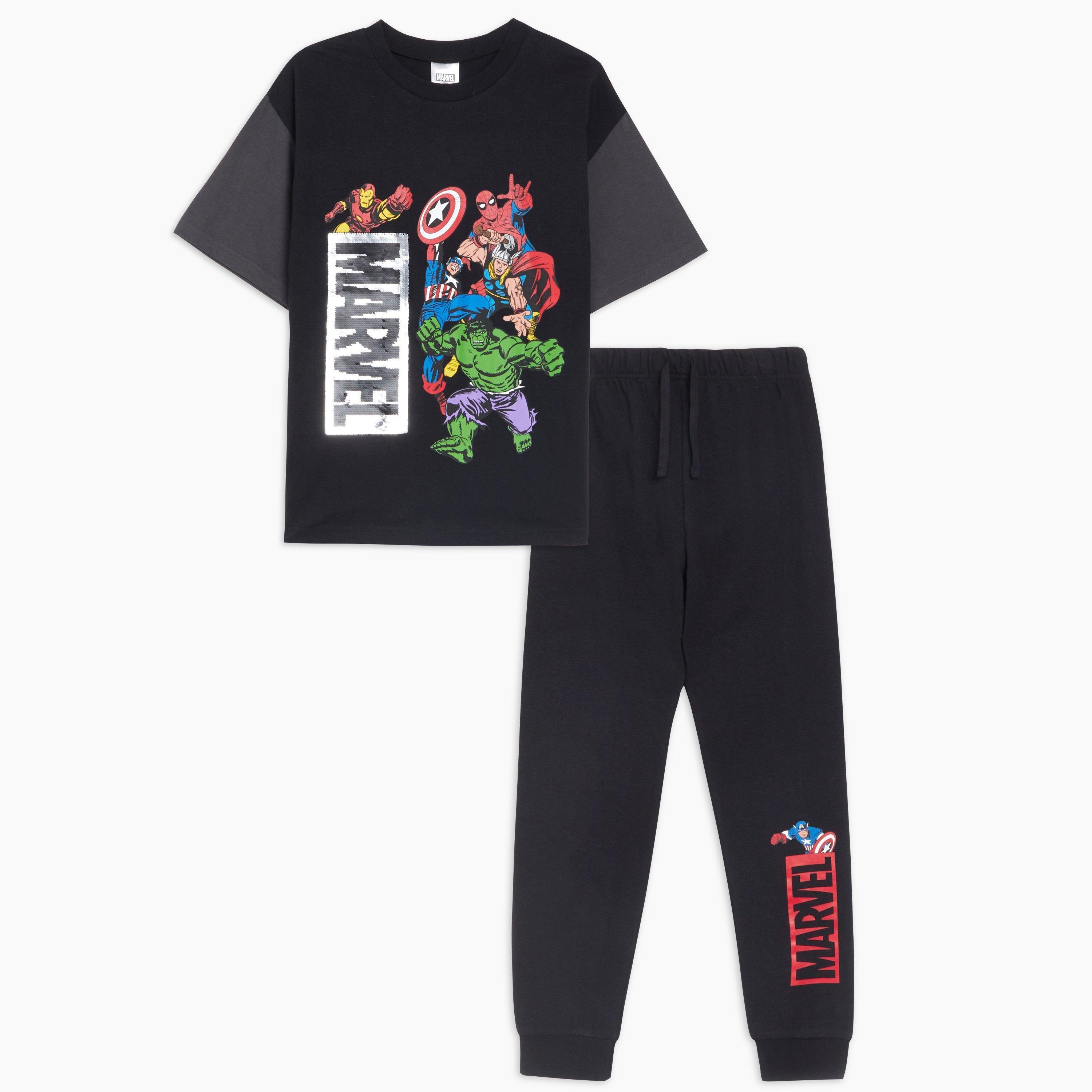 Marvel - Character - Kids' Marvel T-Shirt and Joggers - 2