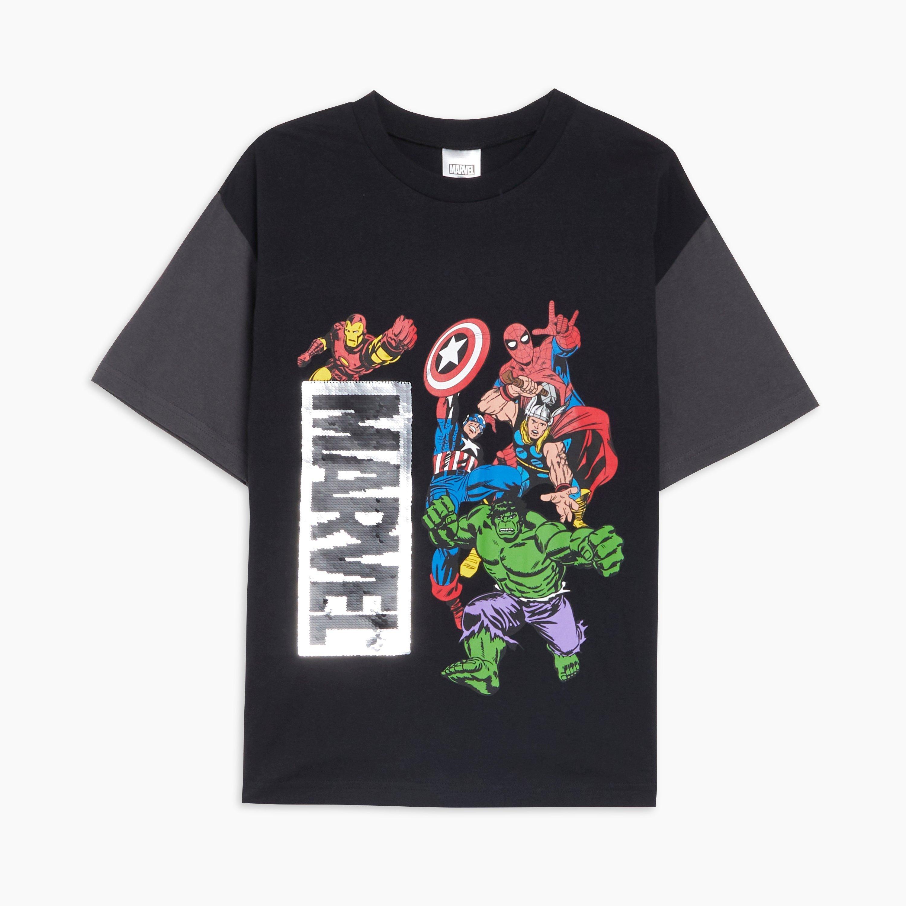 Marvel - Character - Kids' Marvel T-Shirt and Joggers - 3