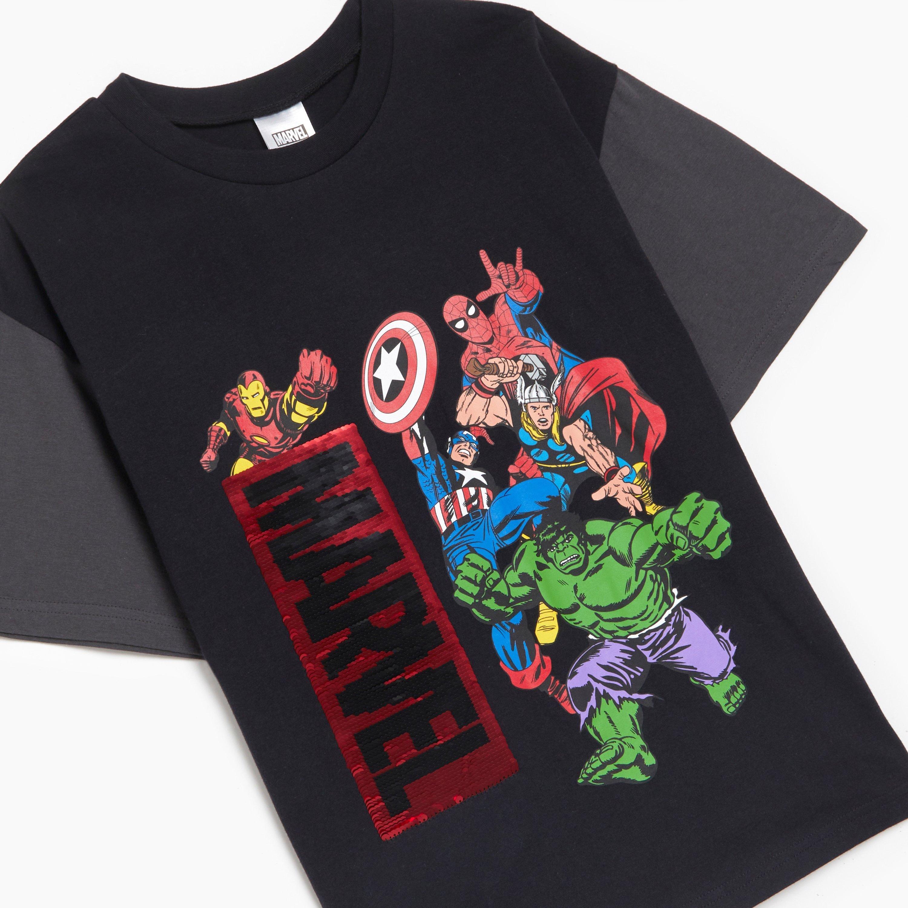 Marvel - Character - Kids' Marvel T-Shirt and Joggers - 5