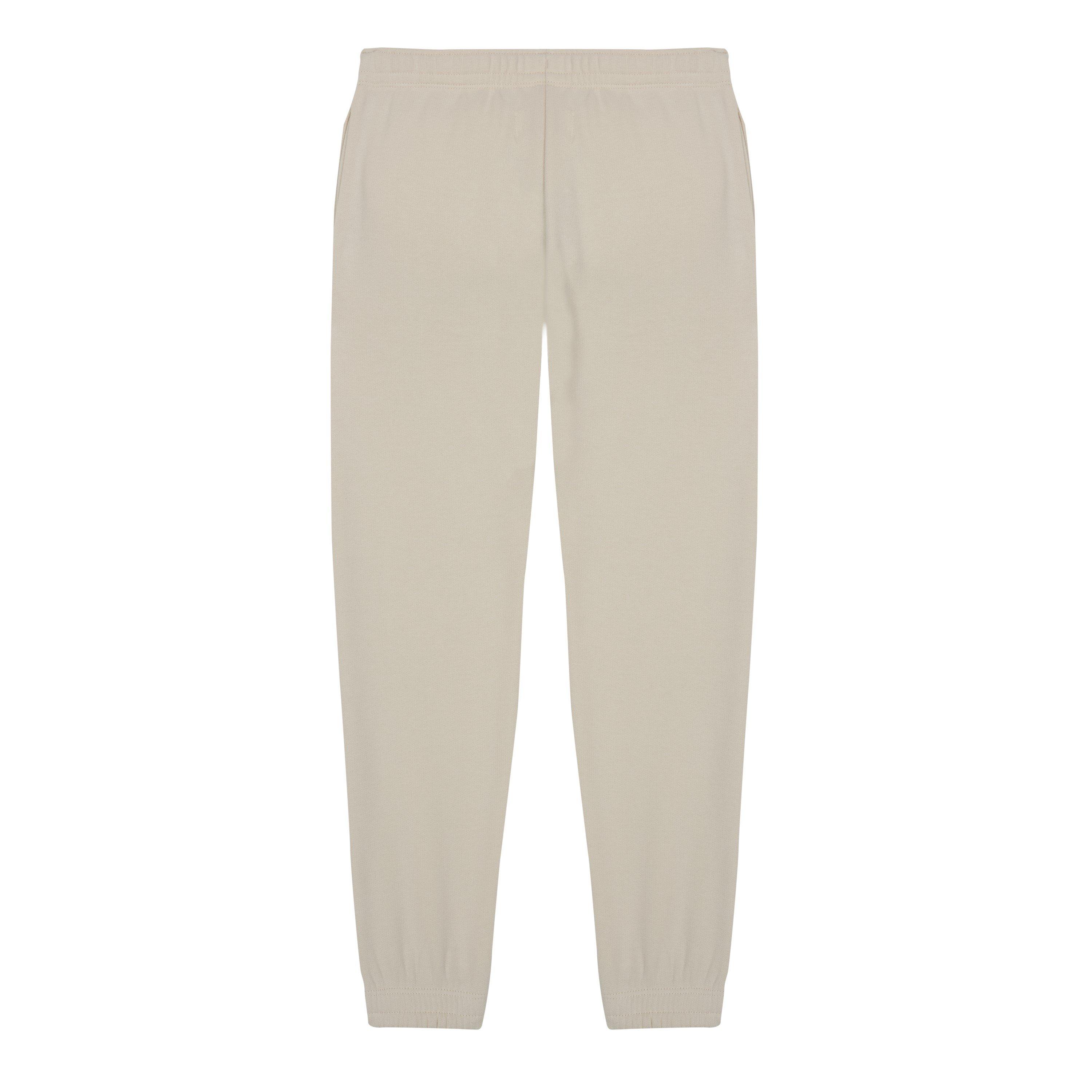 Beige - Champion - Closed Hem Fleece Joggers - 2