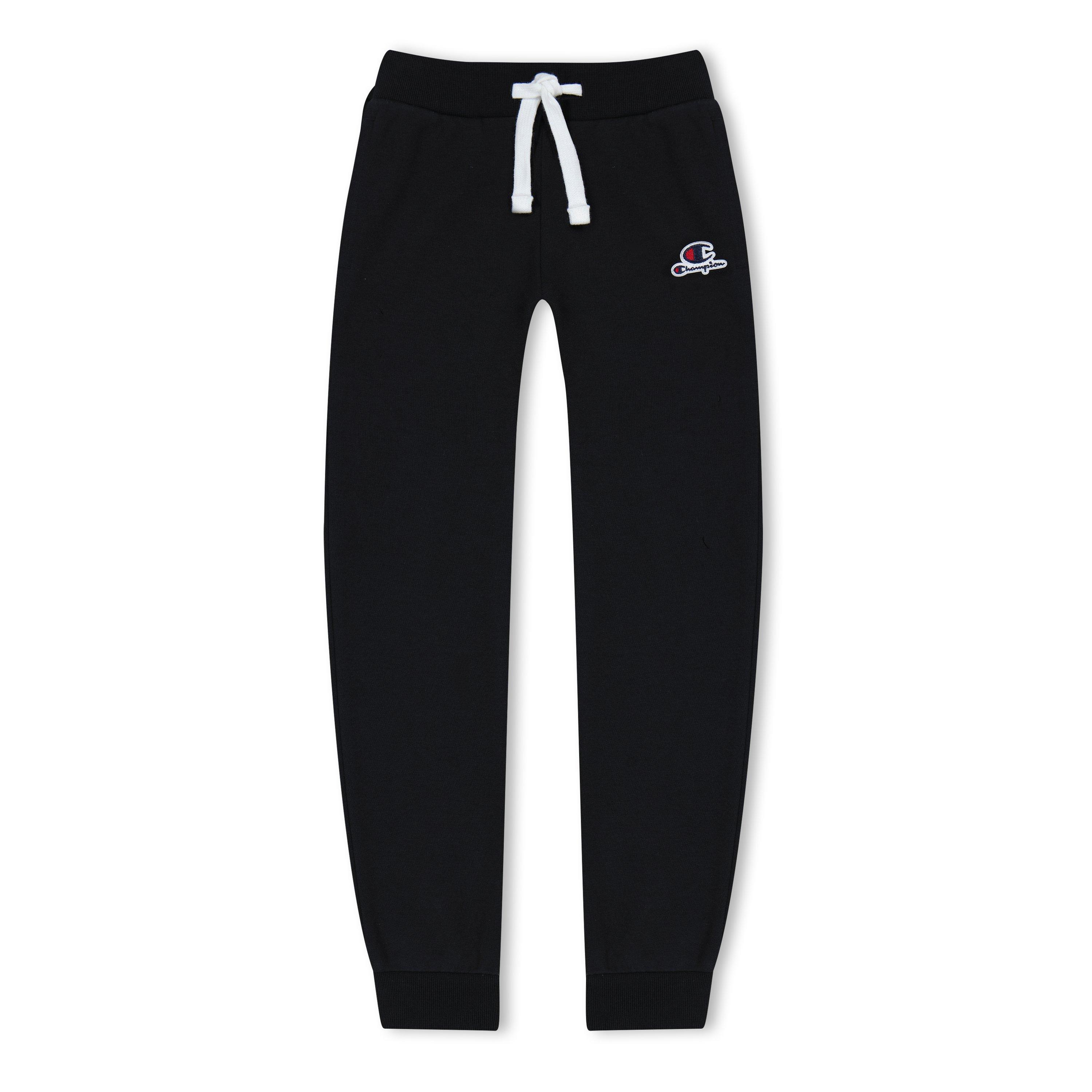 Black - Champion - Logo Joggers Juniors - 1