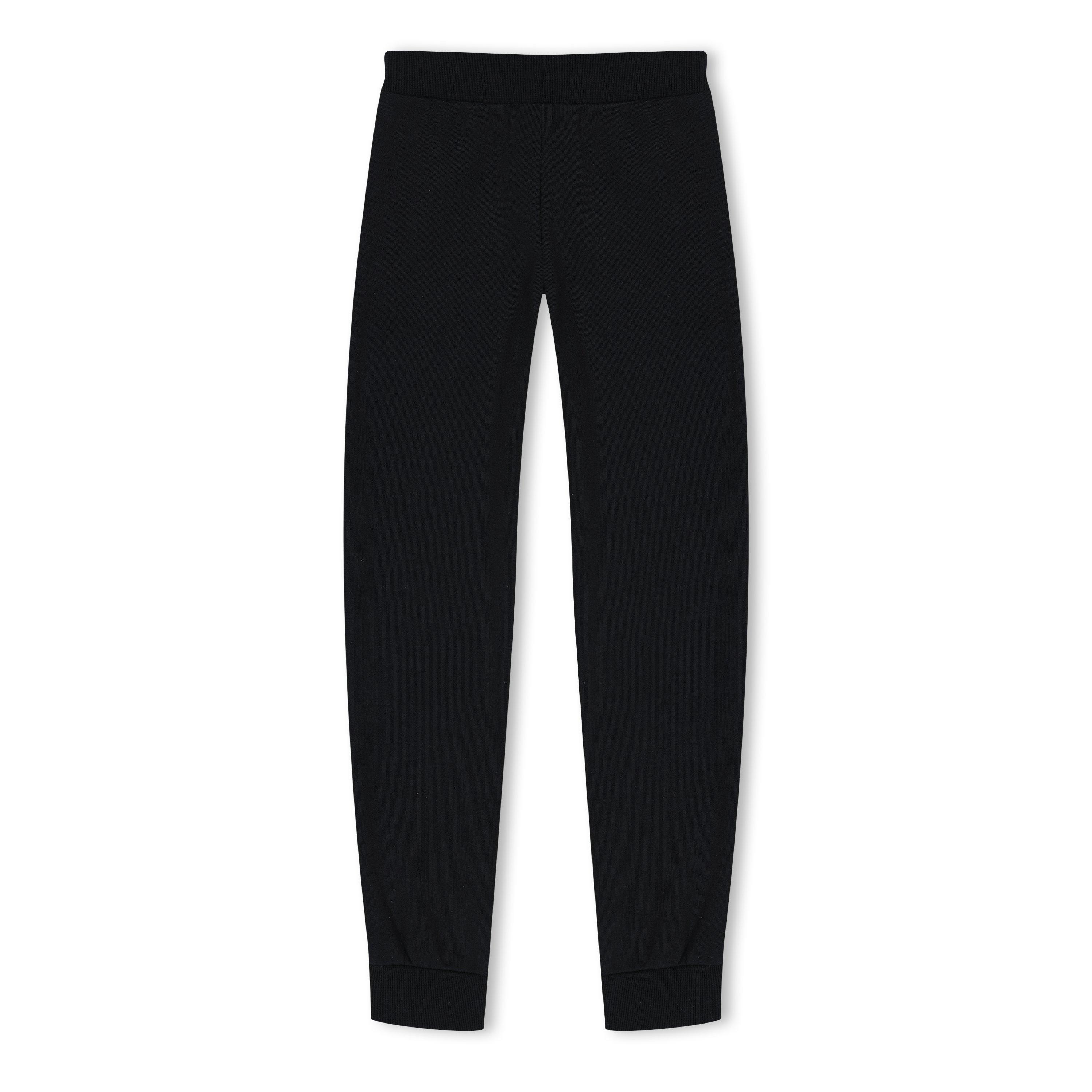 Crna - Champion - Logo Joggers Juniors - 2