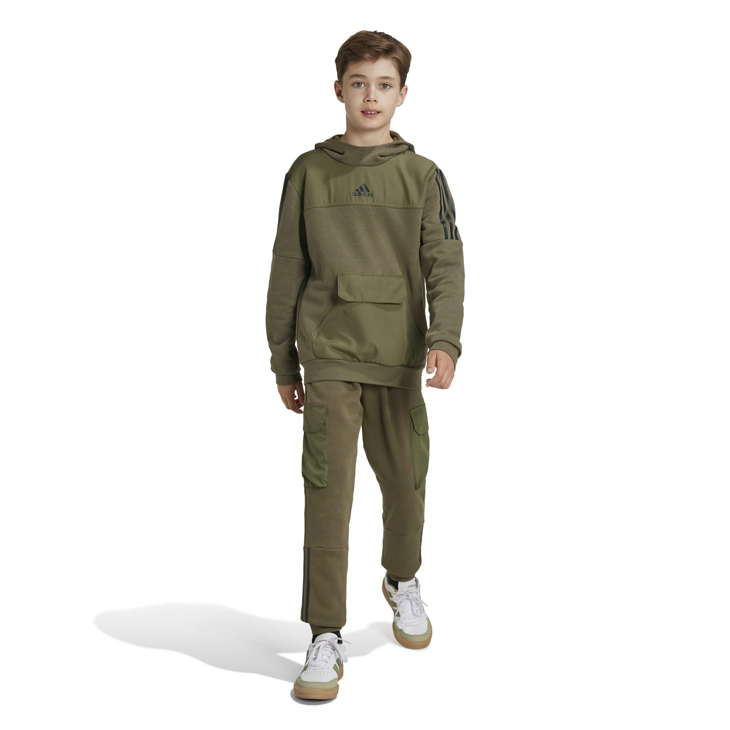 Khaki - adidas - Utility Joggers Juniors - 2