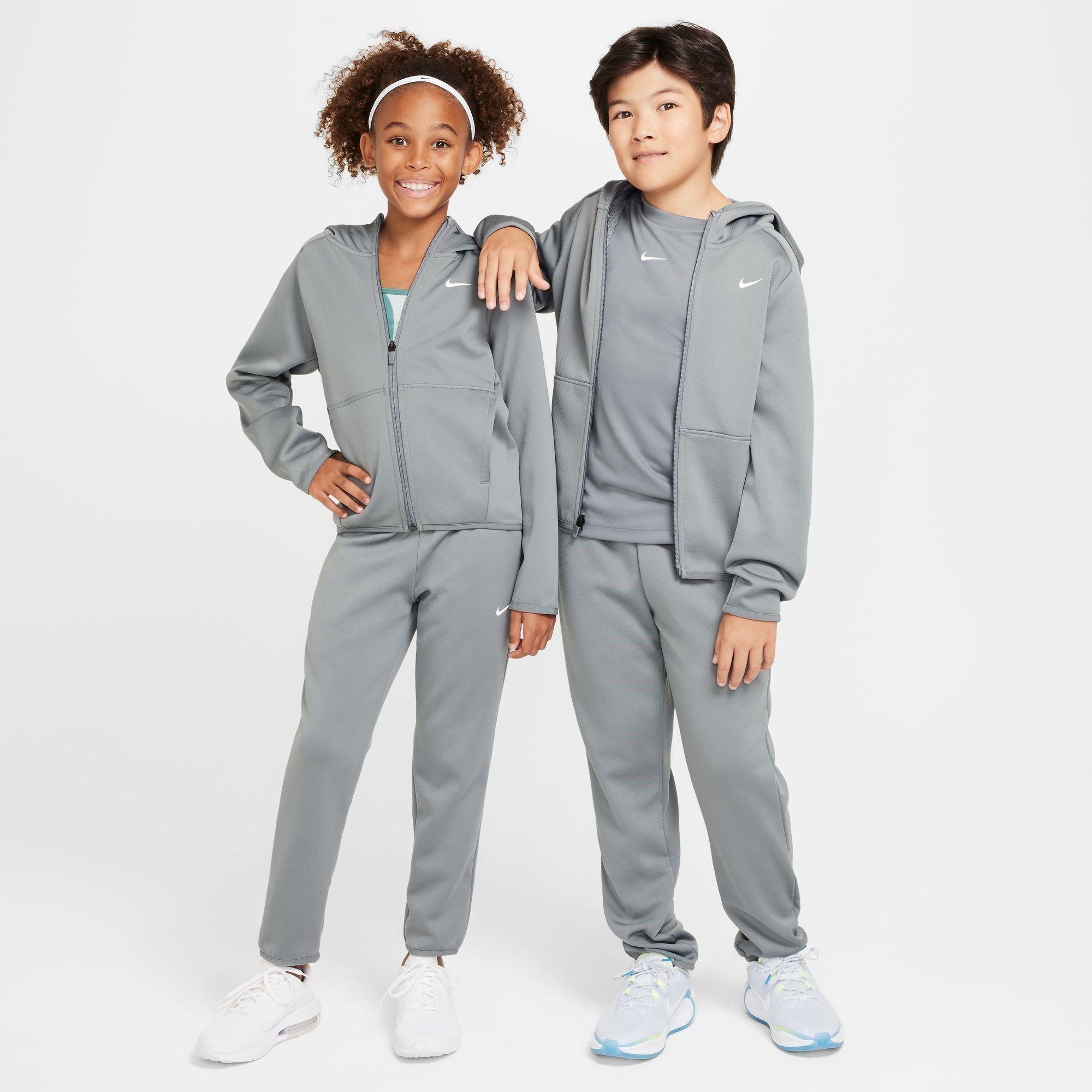 Smoke Grey - Nike - Big Kids' Therma-FIT Fleece Winterized Training Pants - 8