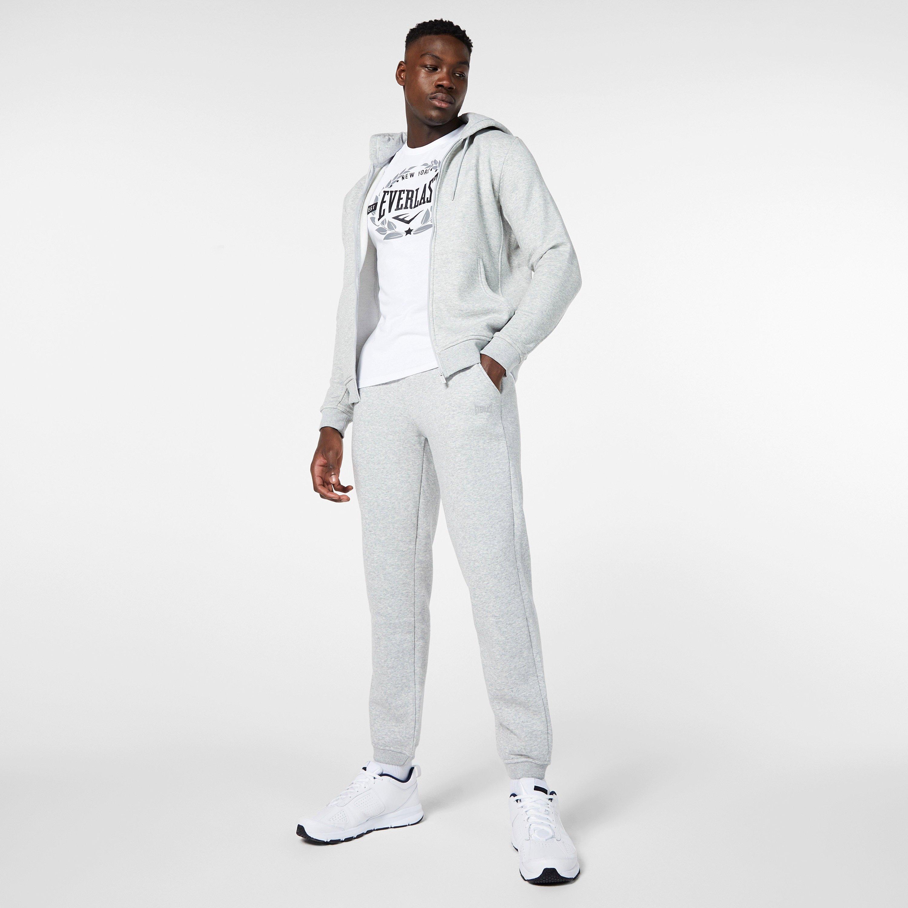 Grey Marl - Everlast - Classic Joggers - 4