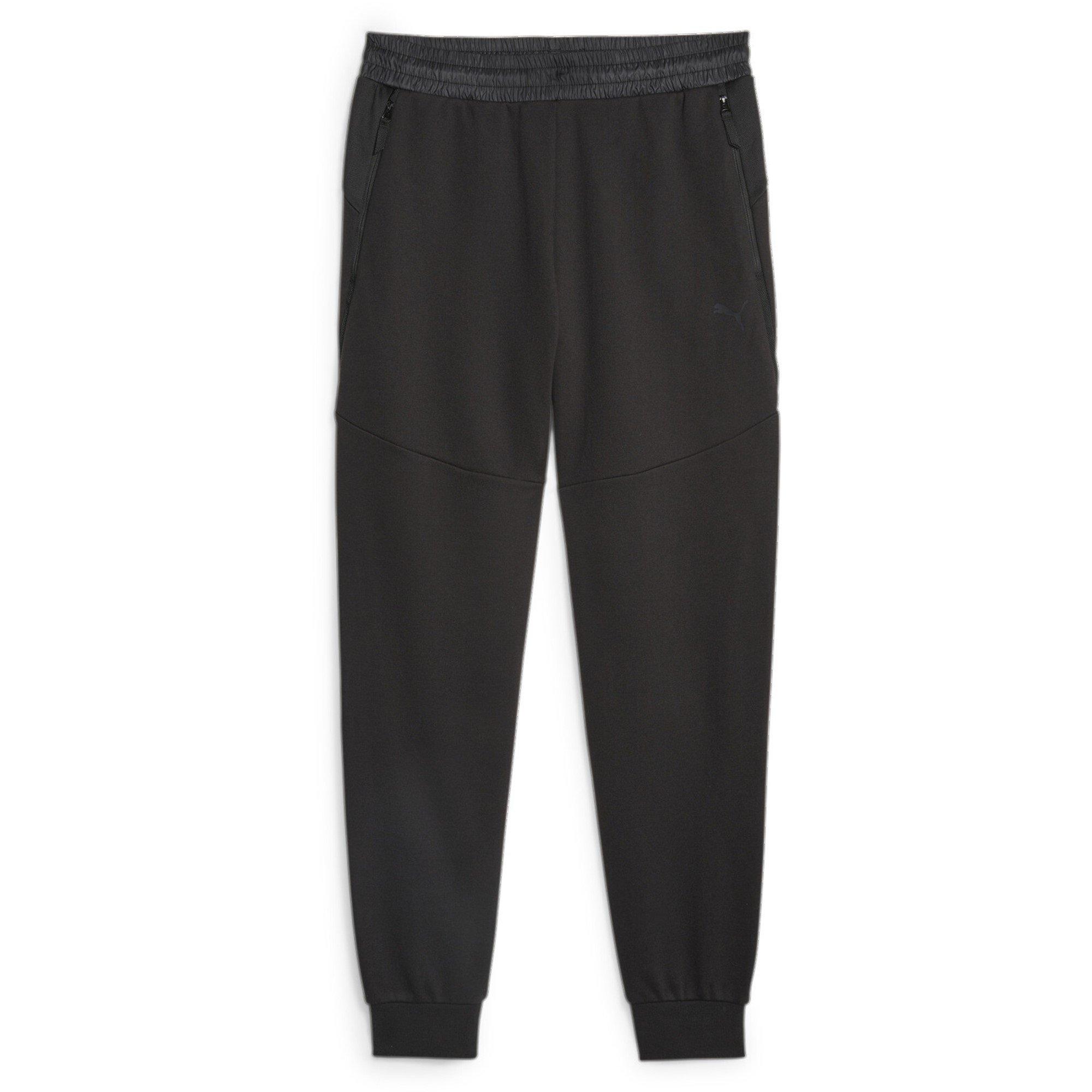 Puma Black - Puma - Logo Jogging Bottoms Mens - 1